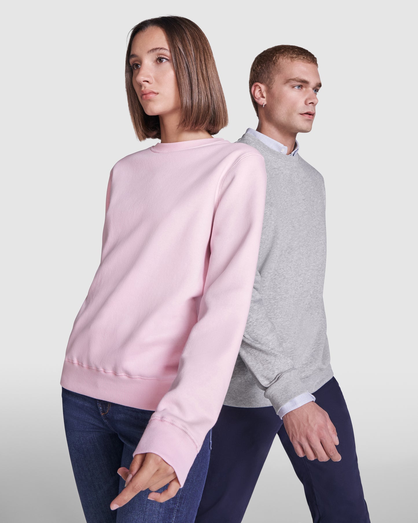 SN1071 SUDADERA SIN CAPUCHA UNISEX