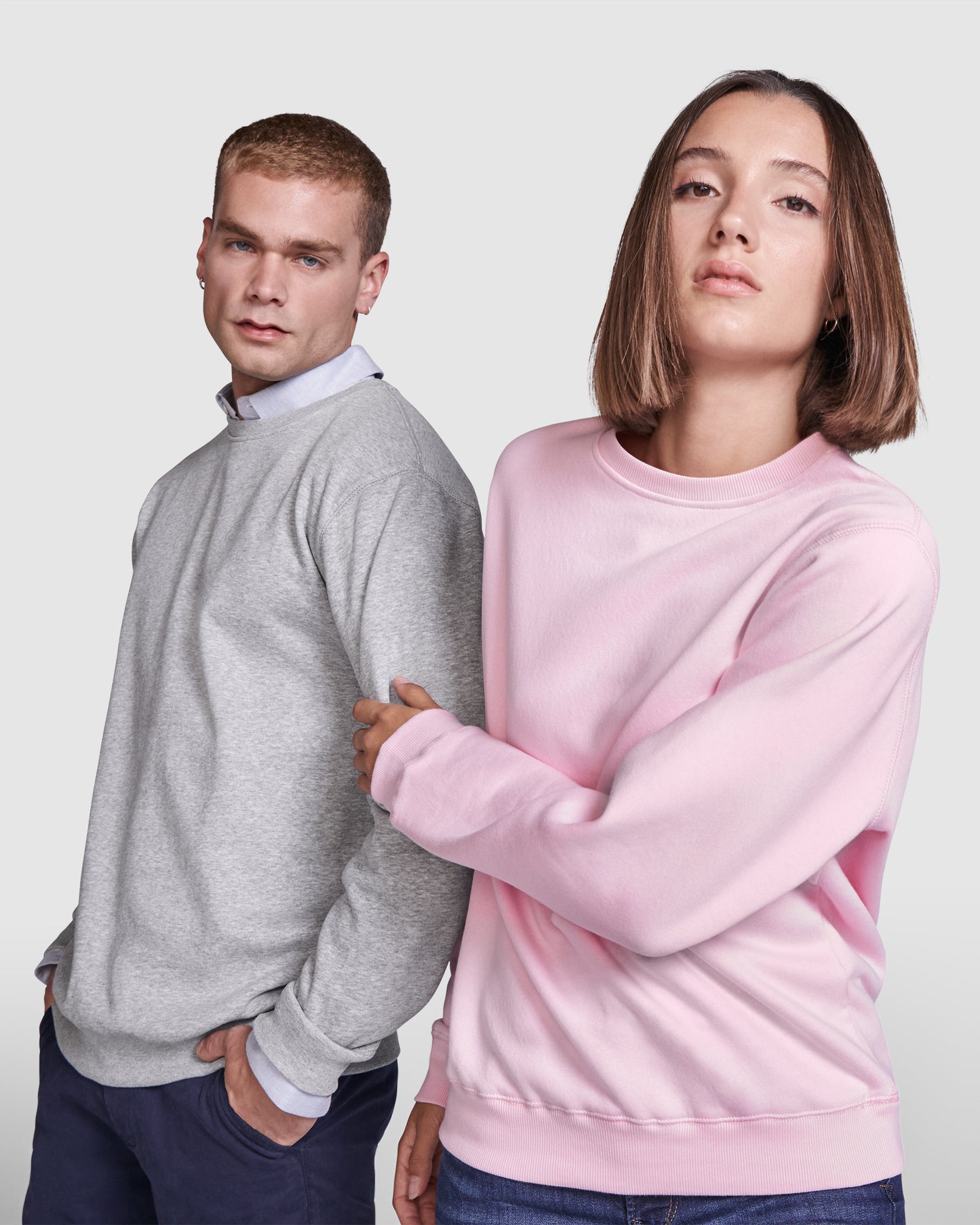 SN1071 SUDADERA SIN CAPUCHA UNISEX