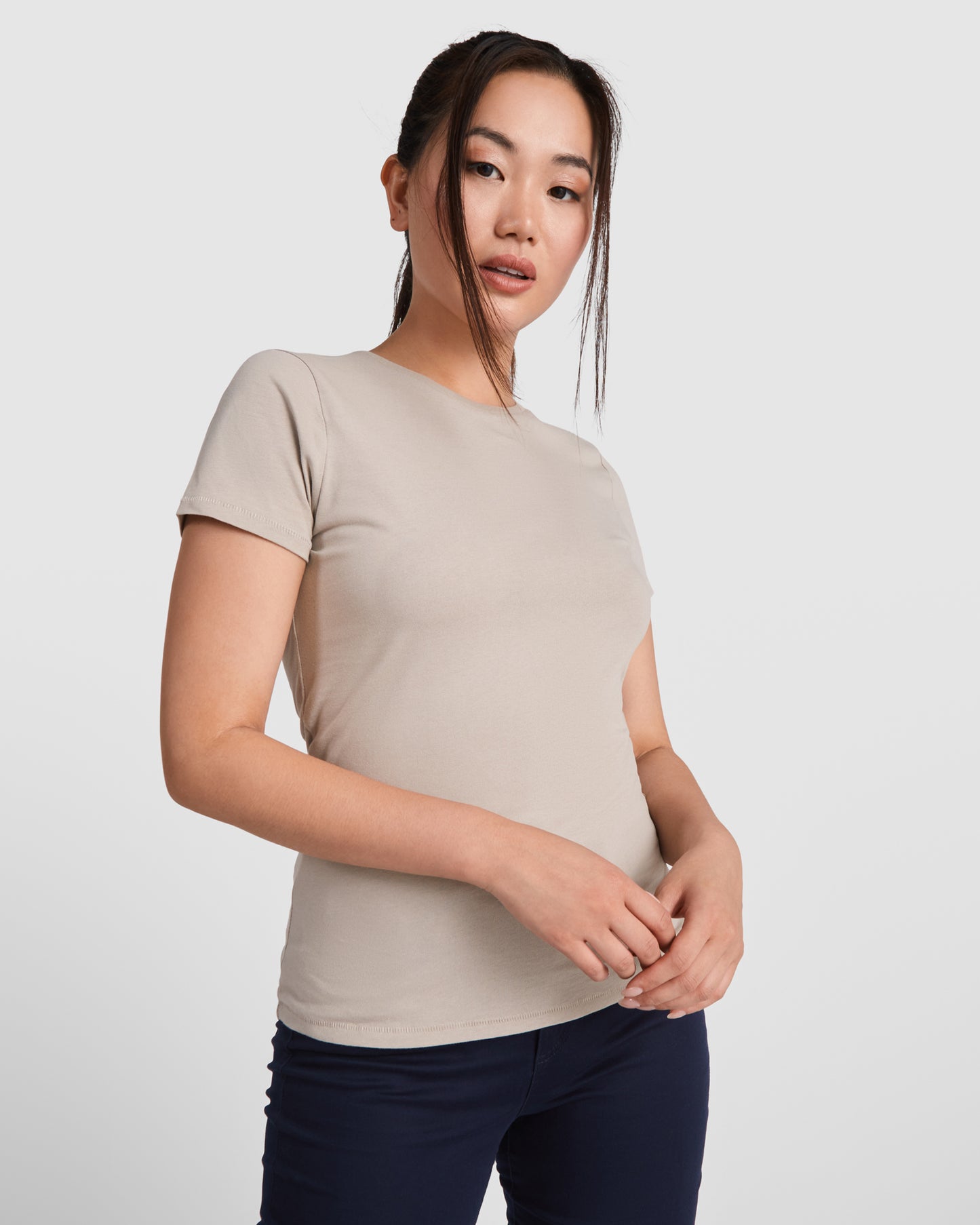 SNC6696 T-SHIRT EN COTON BIO FEMME