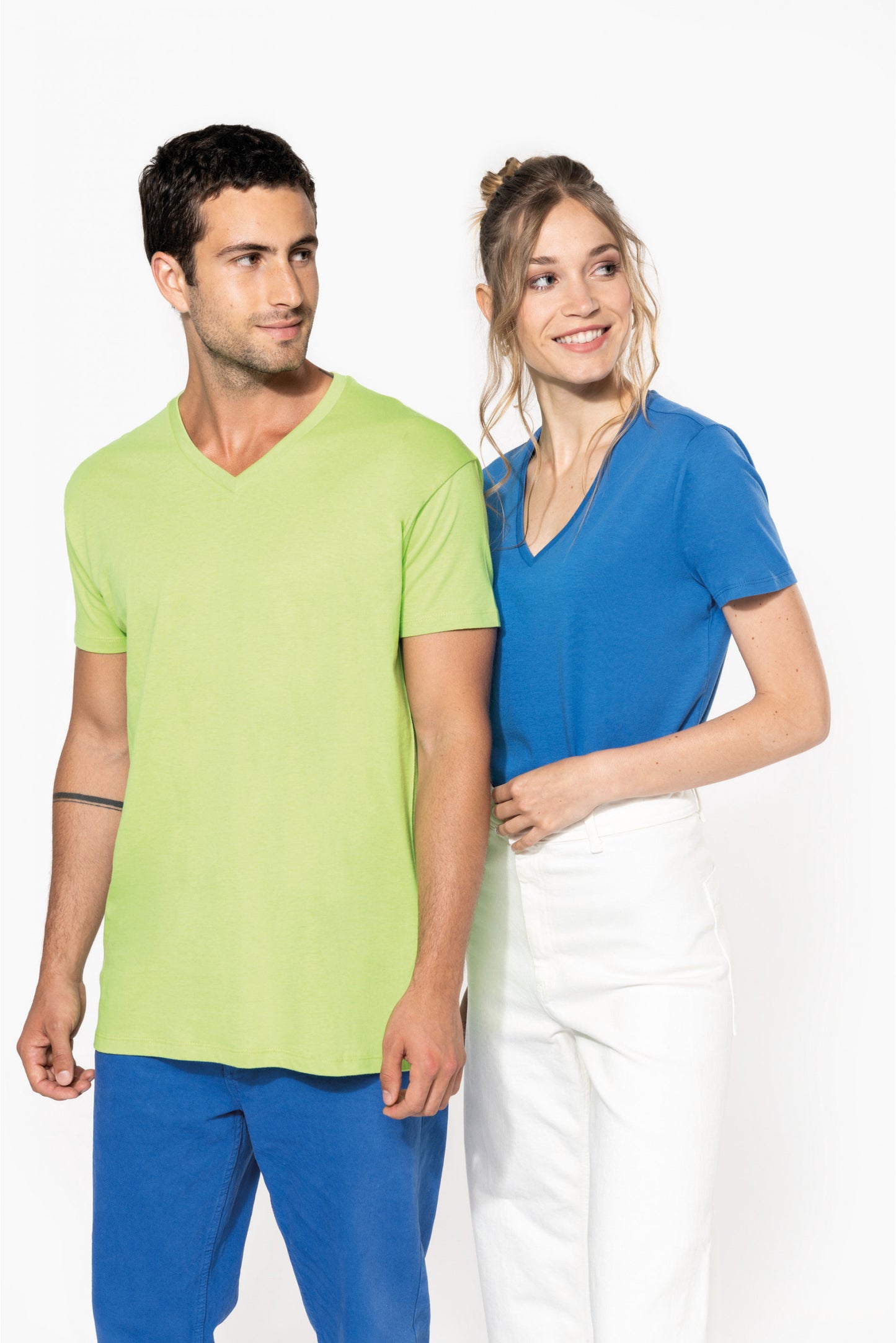 SNC3028IC -CAMISETA ECO CUELLO PICO