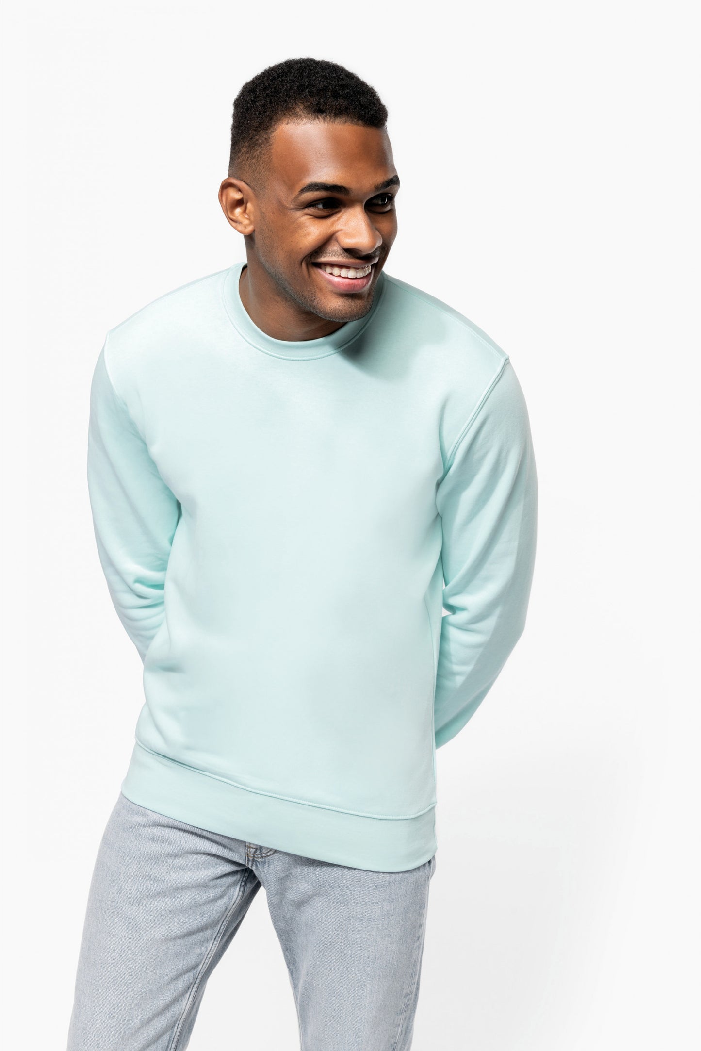 SN4025 -SUDADERA DE CUELLO REDONDO.UNISEX