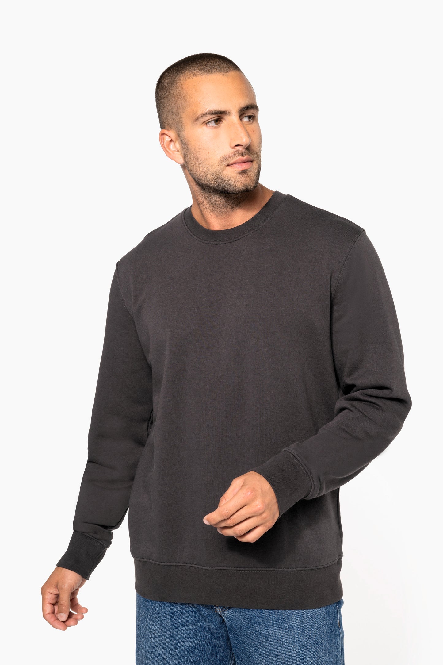 SN4025 -SUDADERA DE CUELLO REDONDO.UNISEX