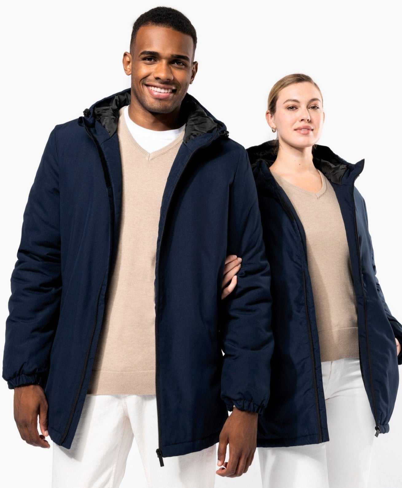 SNCH6152 - GIACCA PARKA CON CAPPUCCIO