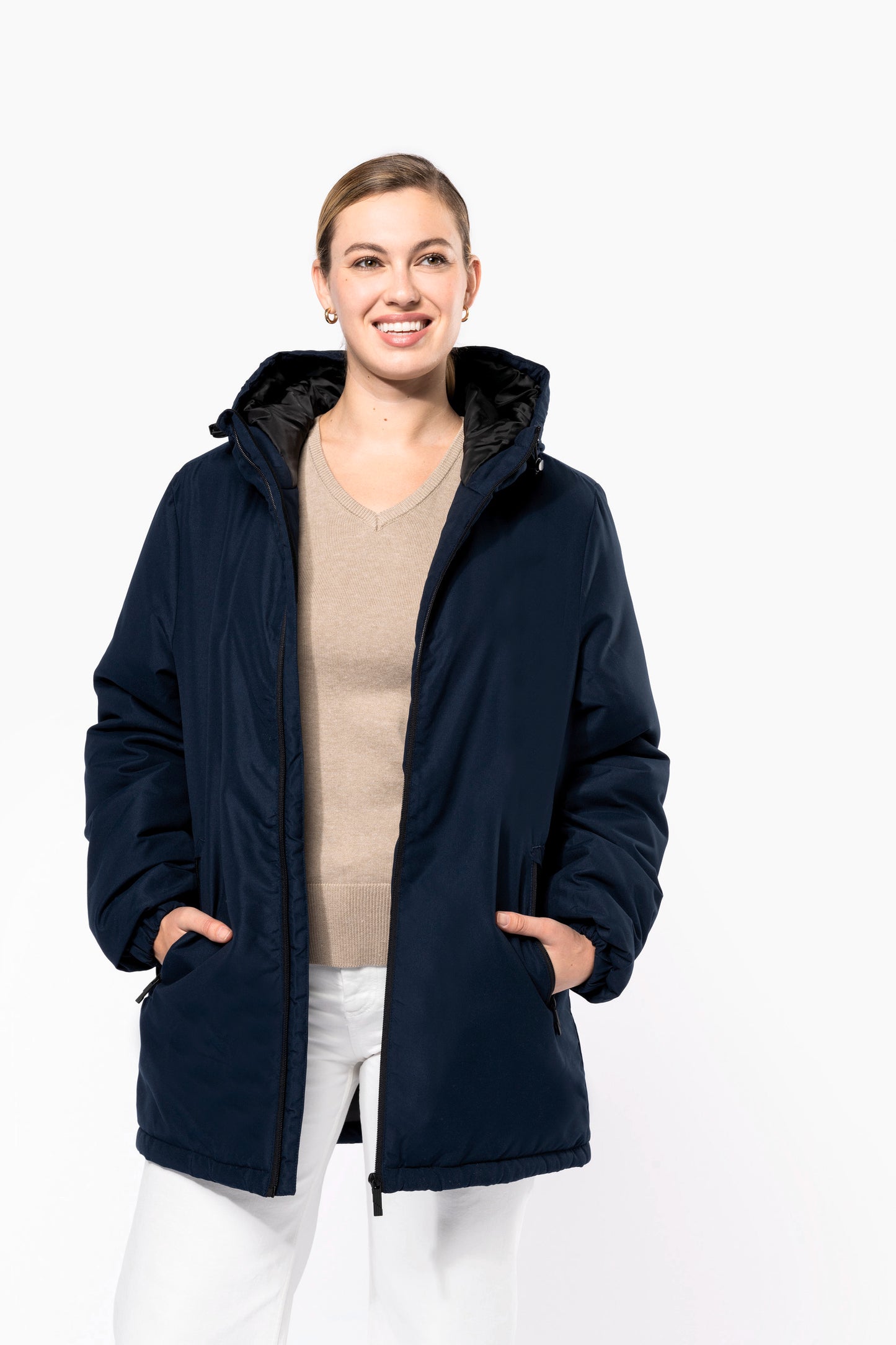 SNCH6152 - GIACCA PARKA CON CAPPUCCIO