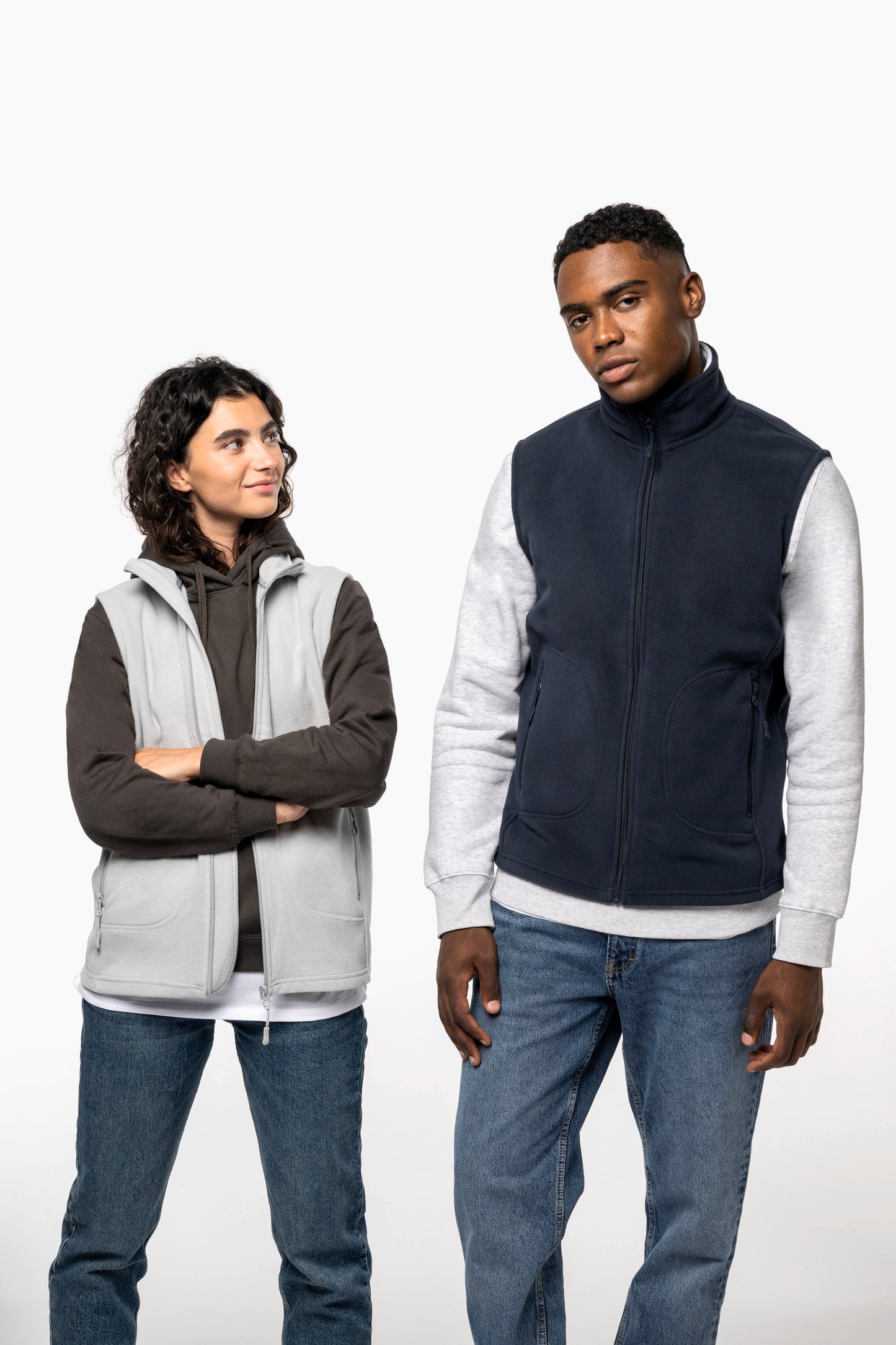 SNCH9120 - GILET IN MICROPILE RICICLATO.UNISEX