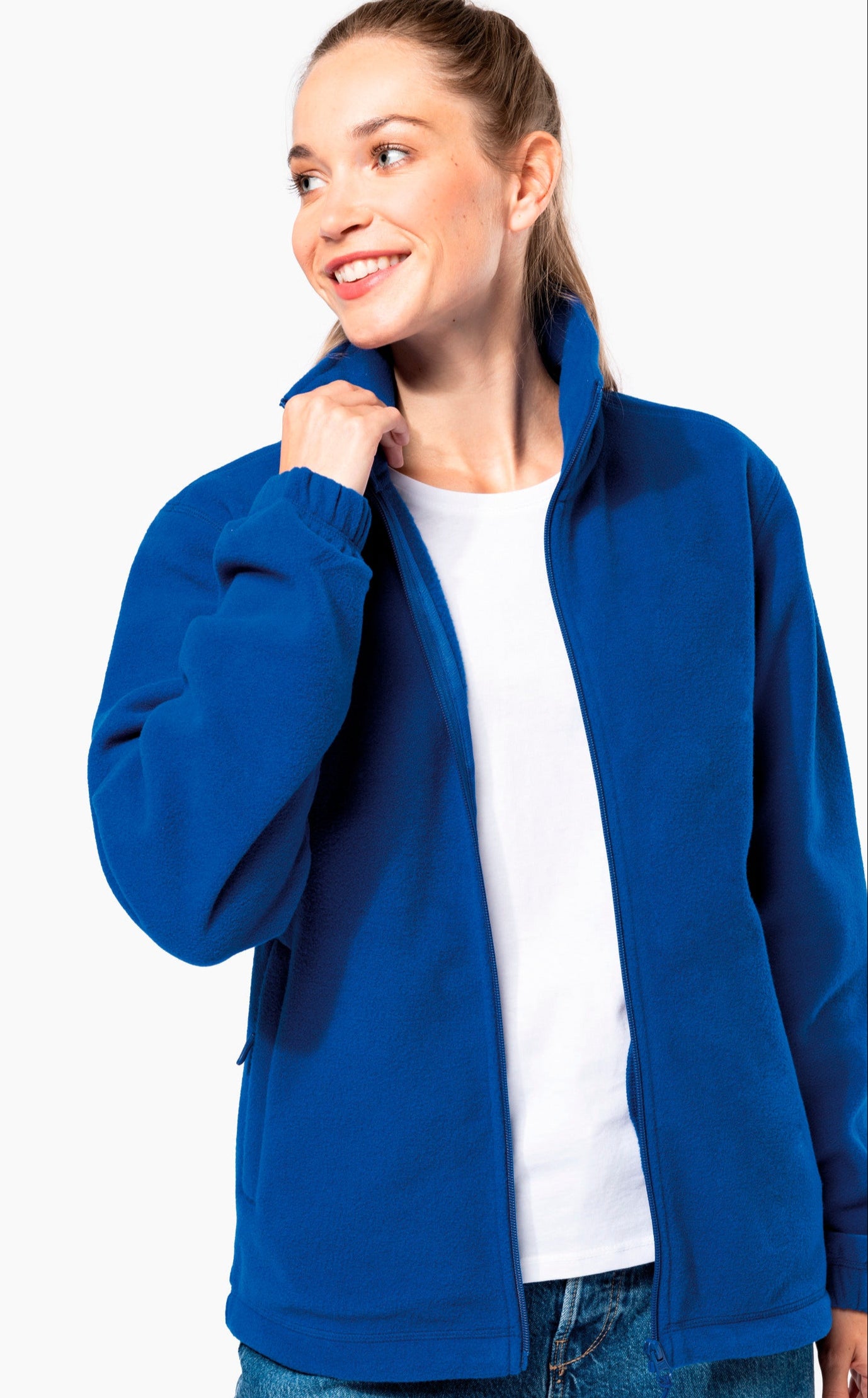 SNCHA940 - VESTE POLAIRE AJUSTABLE AVEC POIGNETS ÉLASTIQUES