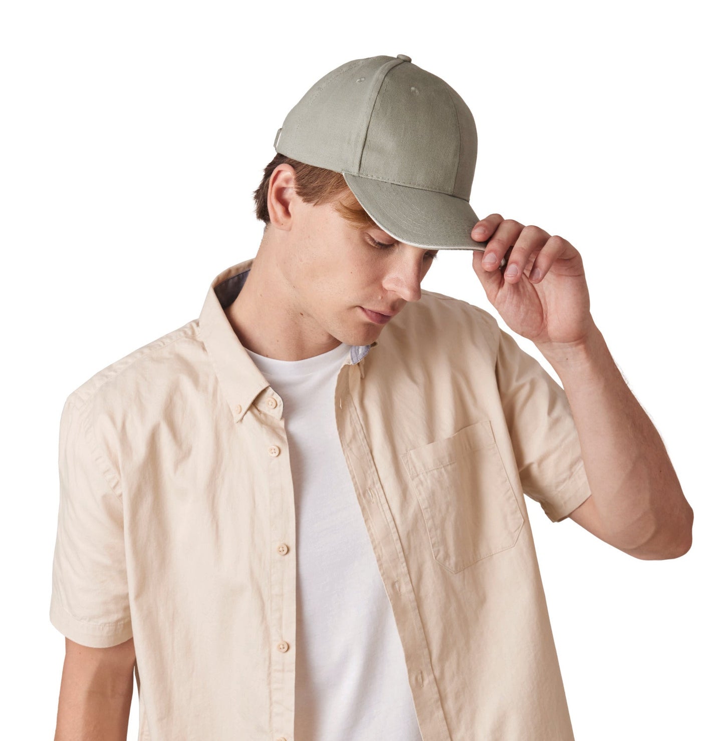 SNG198 GORRA ALGODÓN ORGÁNICO CONTRASTADA - 6 PANELES