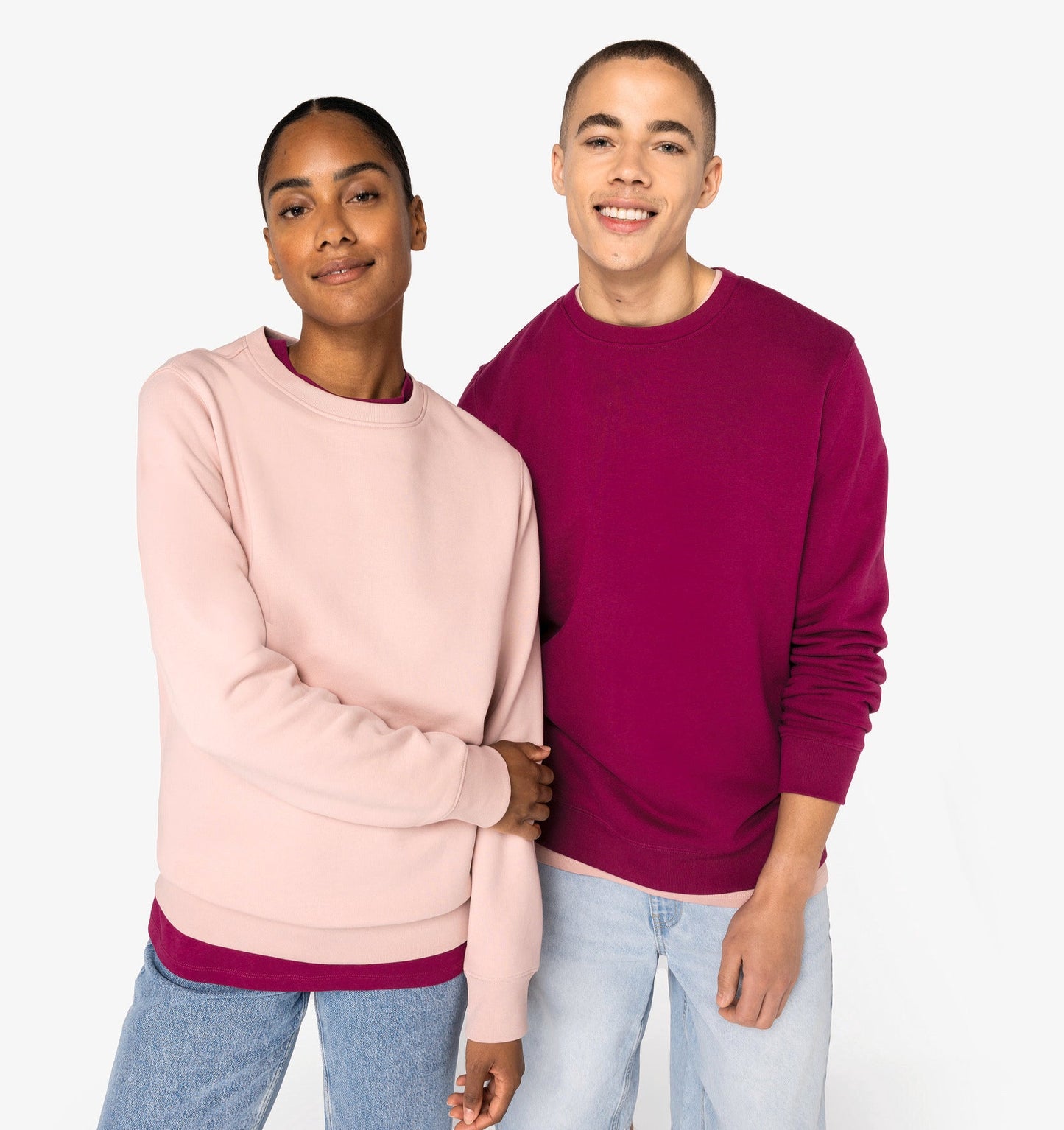 SNS400 - SUDADERA ECO DE CUELLO REDONDO