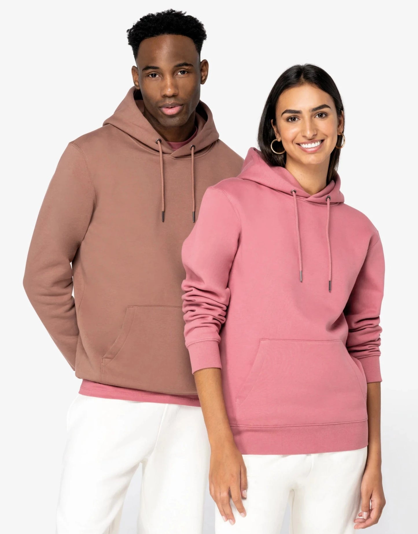 SNS401 - SUDADERA ECO CON CAPUCHA UNISEX