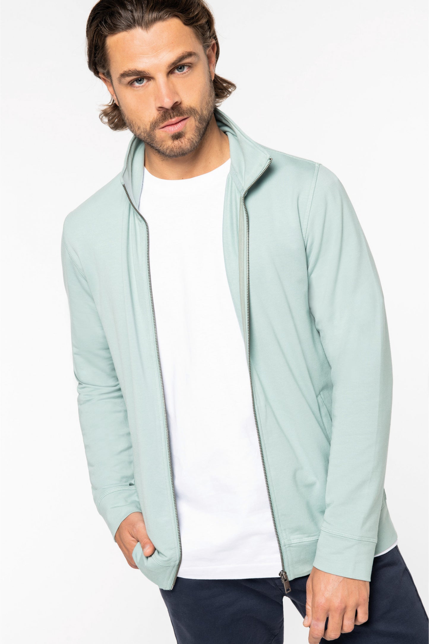 SNS427 - VESTE COL HAUT