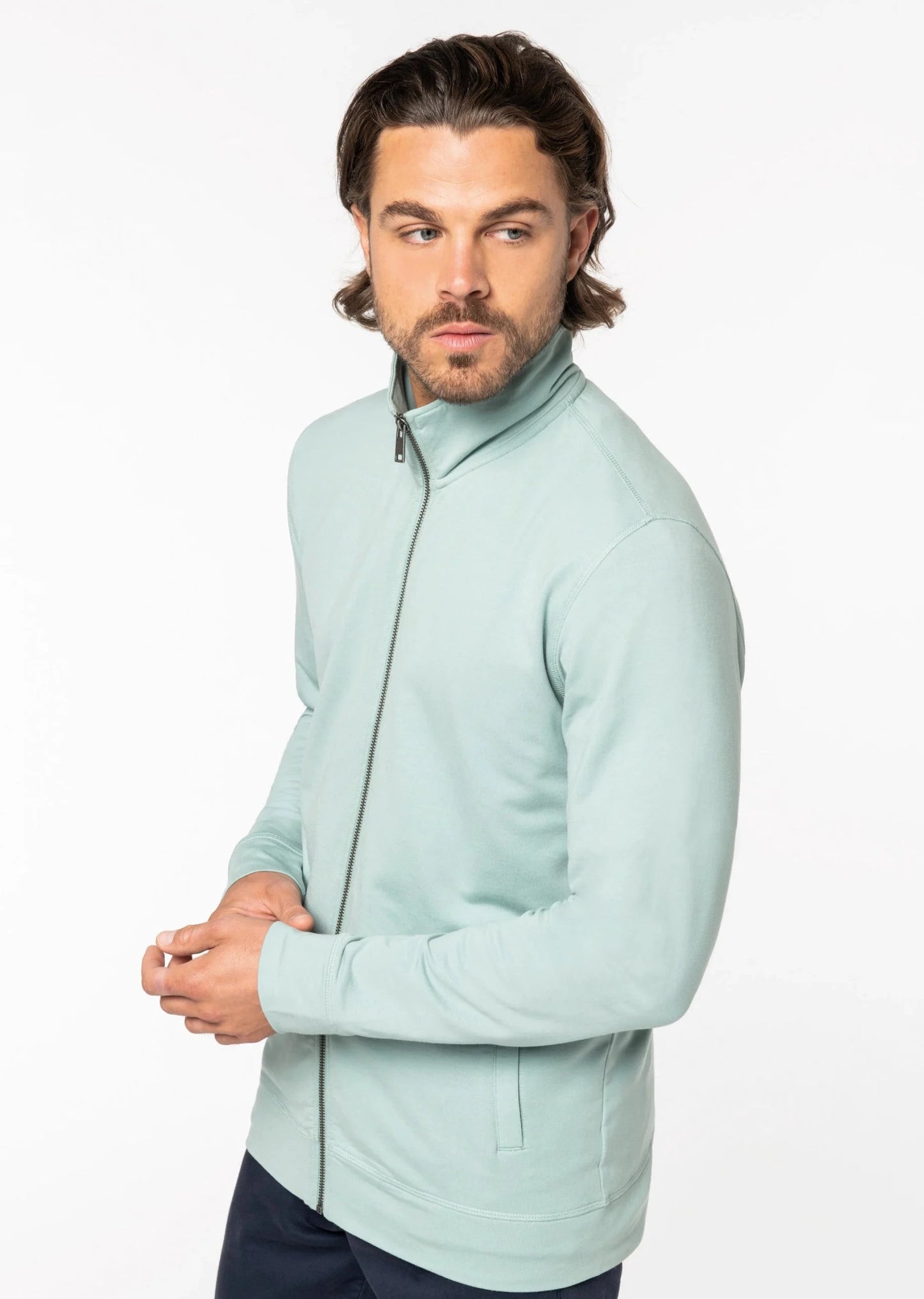 SNS427 - VESTE COL HAUT