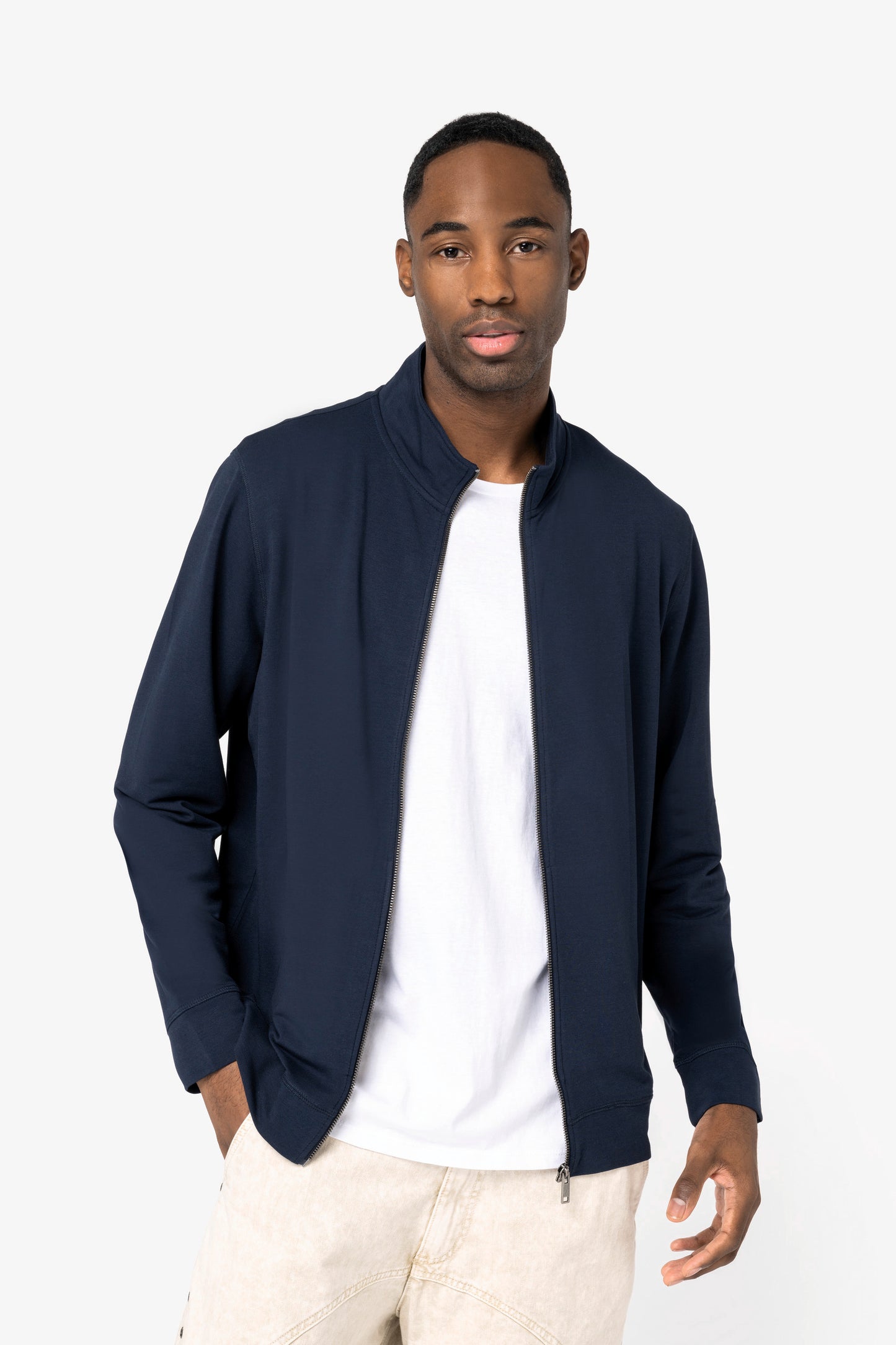 SNS427 - VESTE COL HAUT