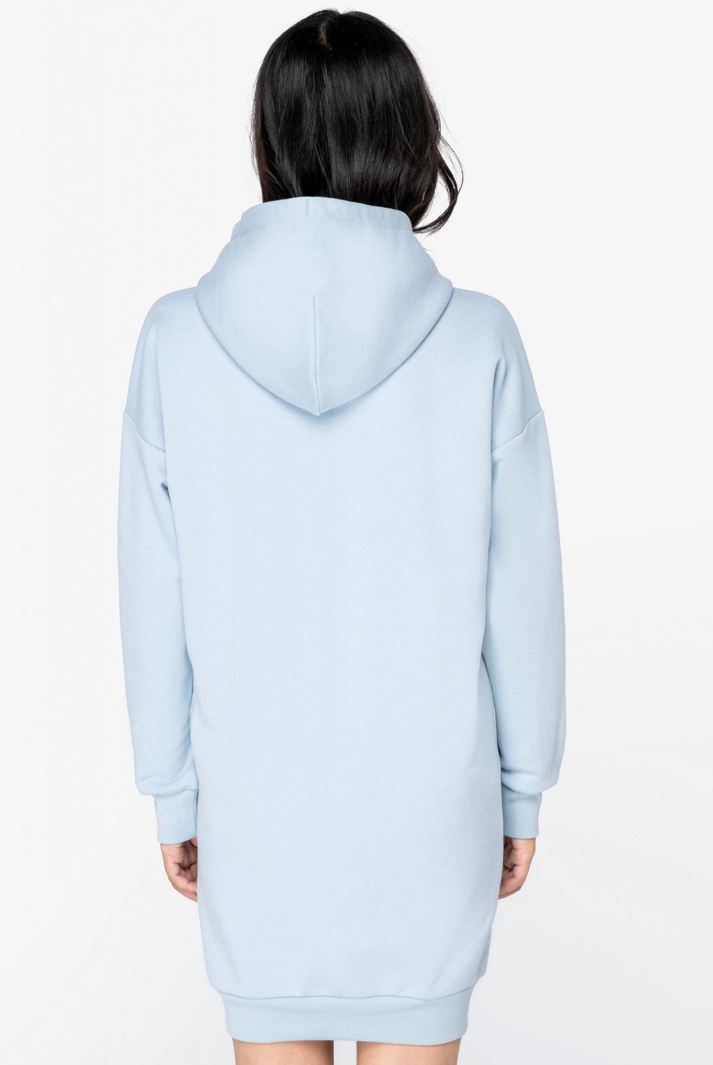 SN5005 - ABITO IN FELPA CON CAPPUCCIO ECO DA DONNA