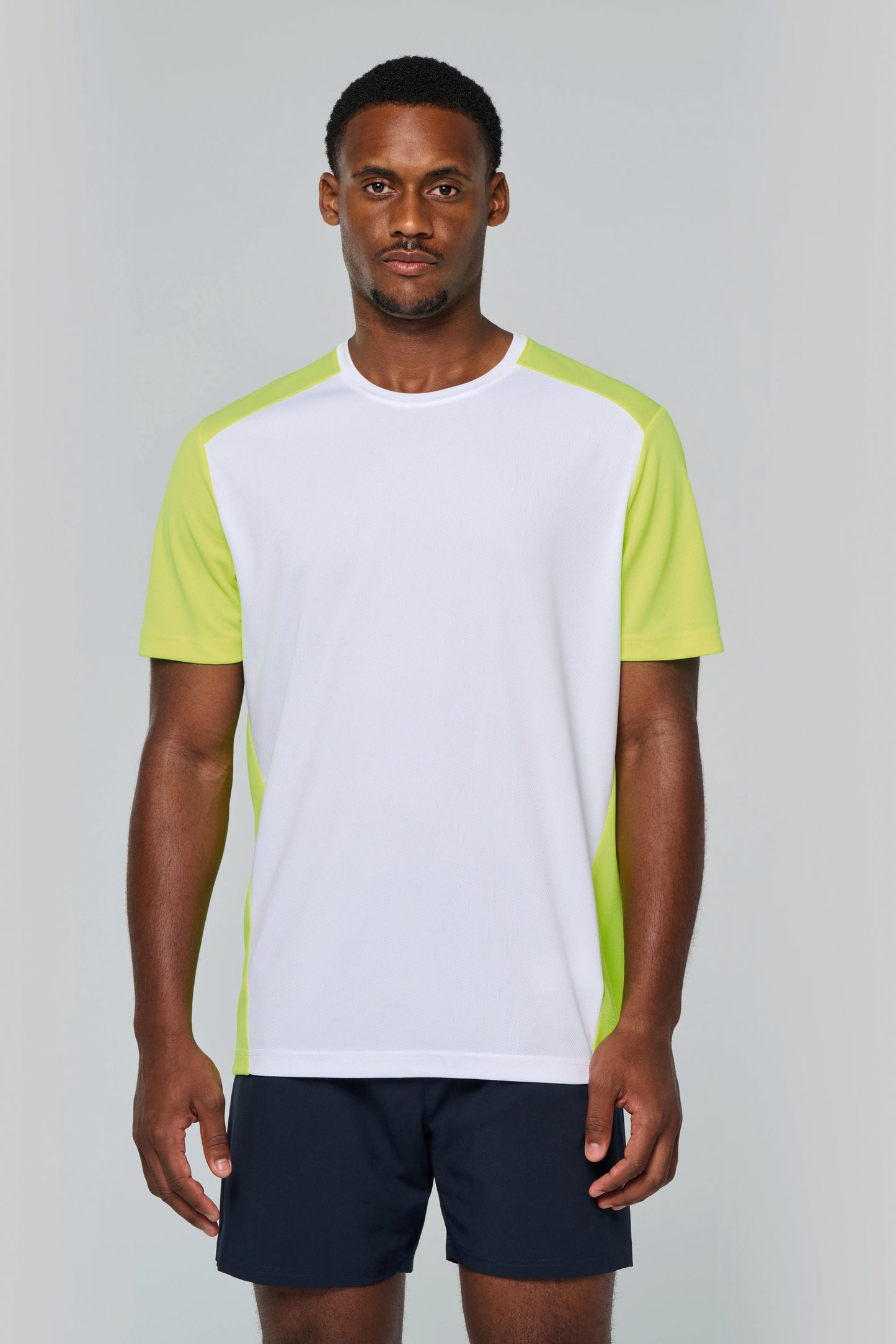 SNC4014 - T-SHIRT DE SPORT ÉCOLOGIQUE BICOLORE