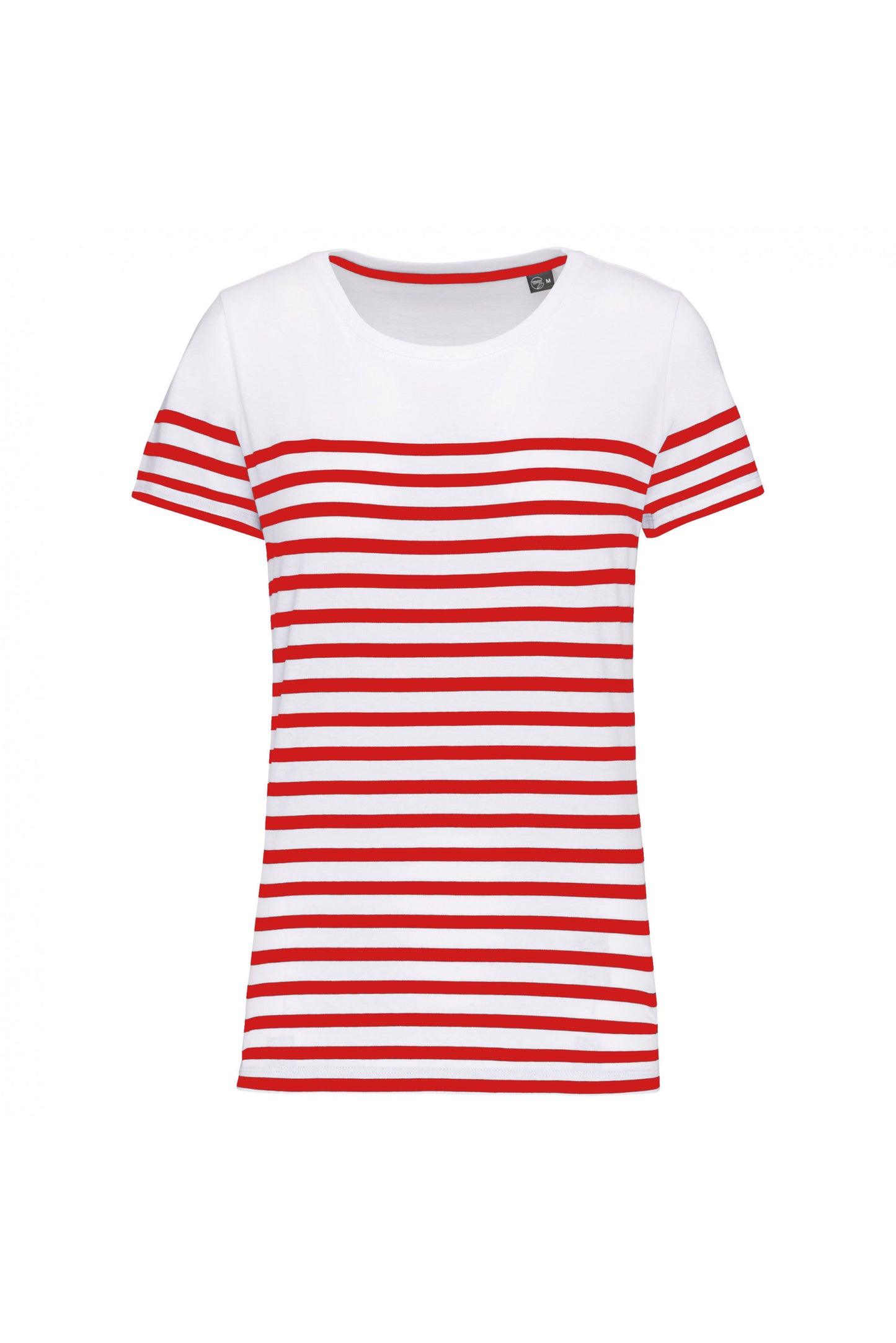 SNC3034-T-SHIRT MARIN EN COTON BIO POUR FEMME