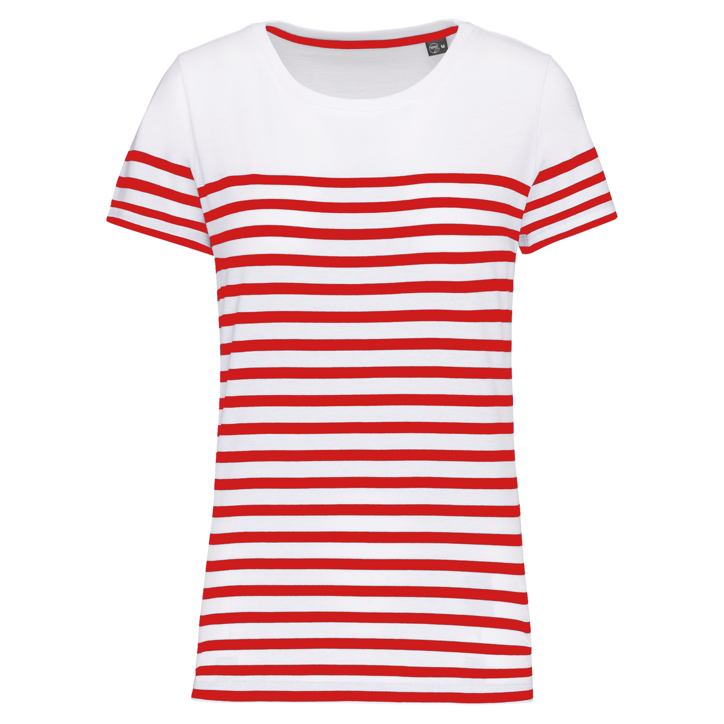 SNC3034-T-SHIRT MARIN EN COTON BIO POUR FEMME