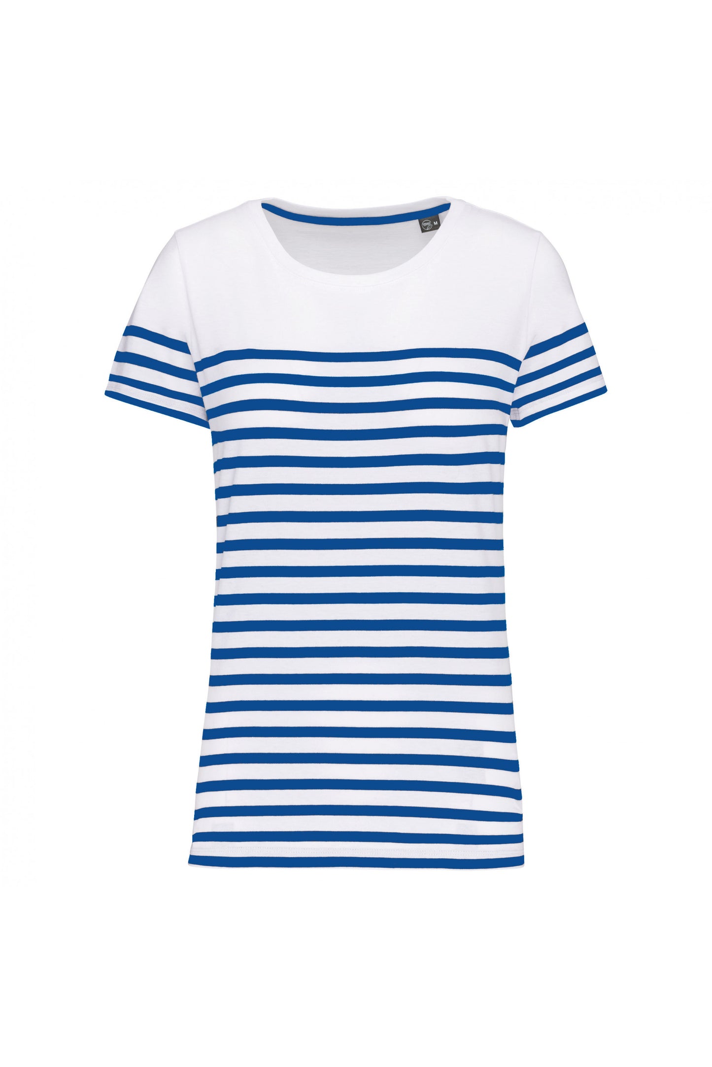 SNC3034-T-SHIRT MARIN EN COTON BIO POUR FEMME