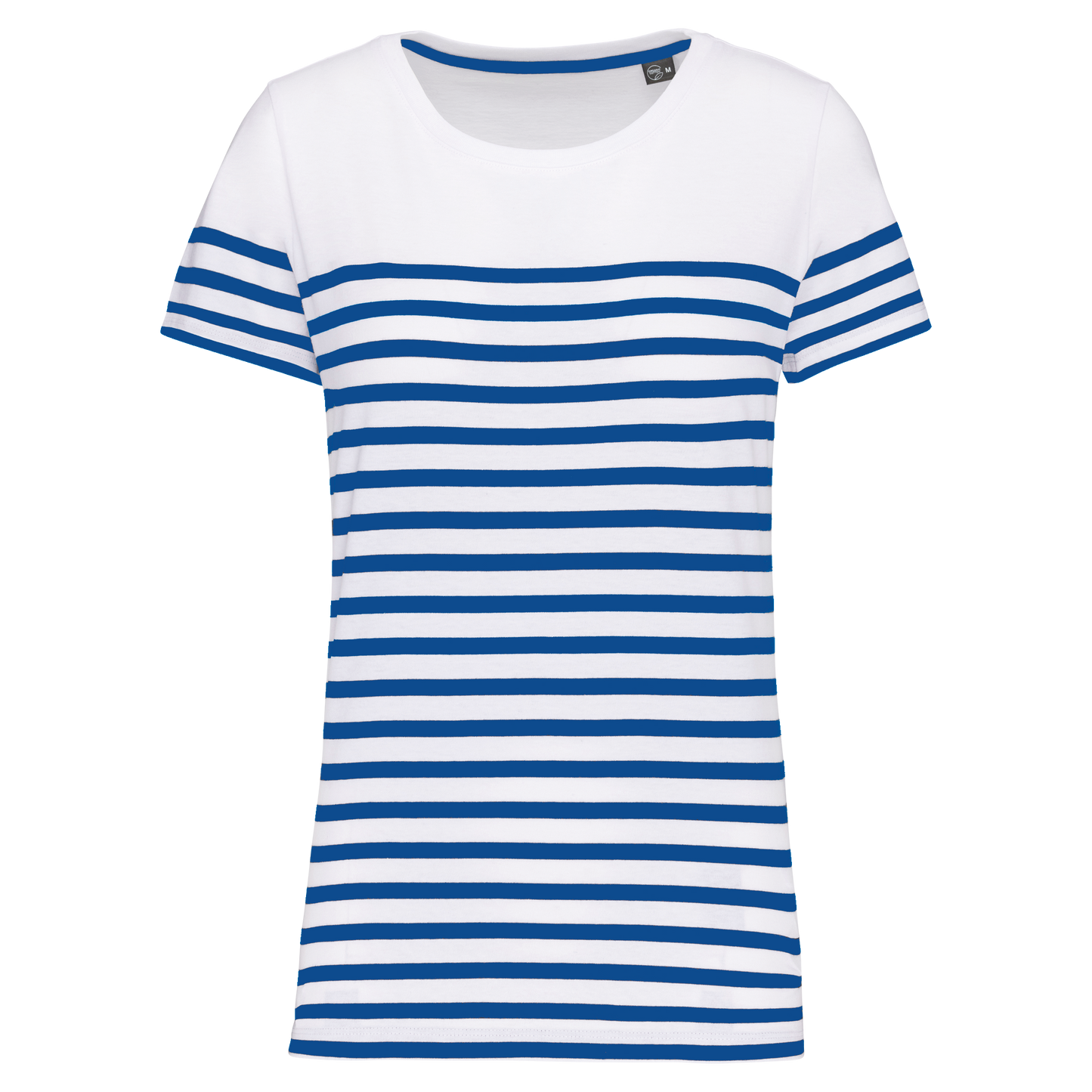 SNC3034-T-SHIRT MARIN EN COTON BIO POUR FEMME