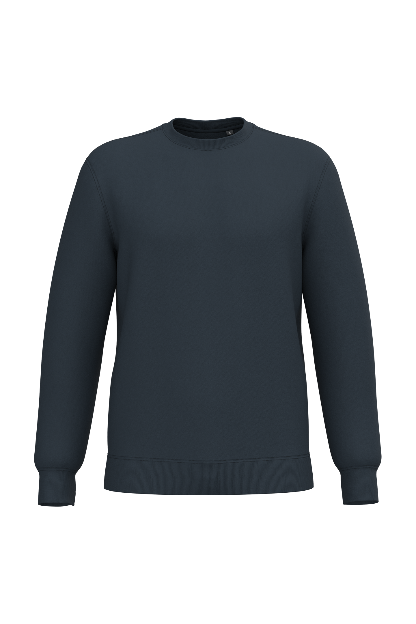SNS4040 - FELPA UNISEX CON SCOLLO ROTONDO