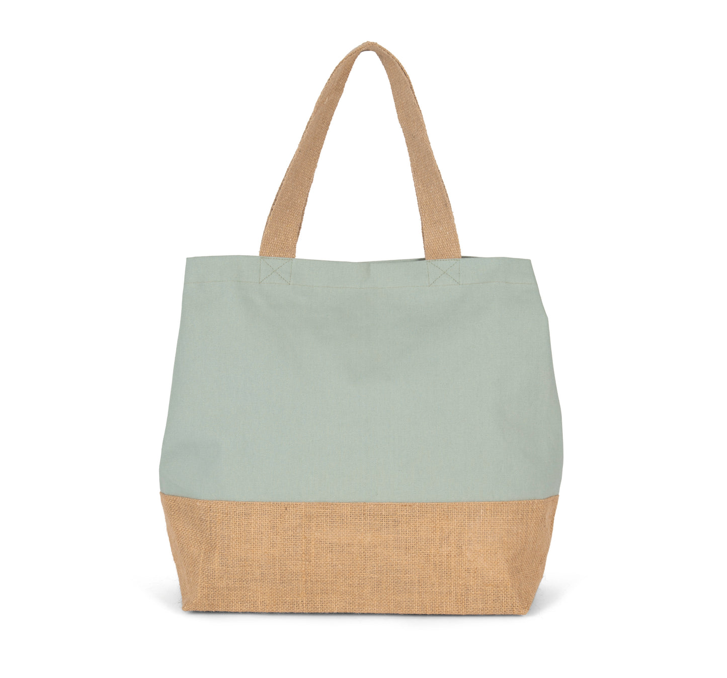 SNB0235 -BORSA SHOPPER IN TELA DI JUTA E ANGODON