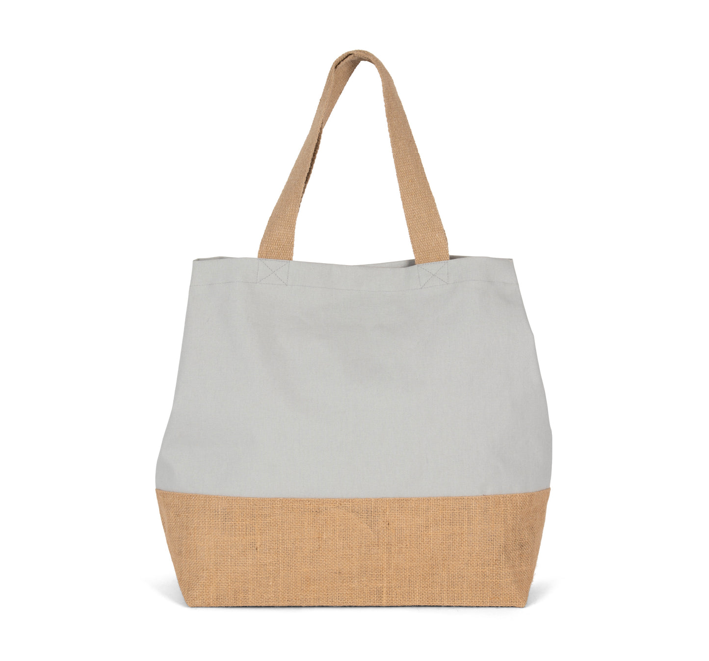 SNB0235 -BORSA SHOPPER IN TELA DI JUTA E ANGODON