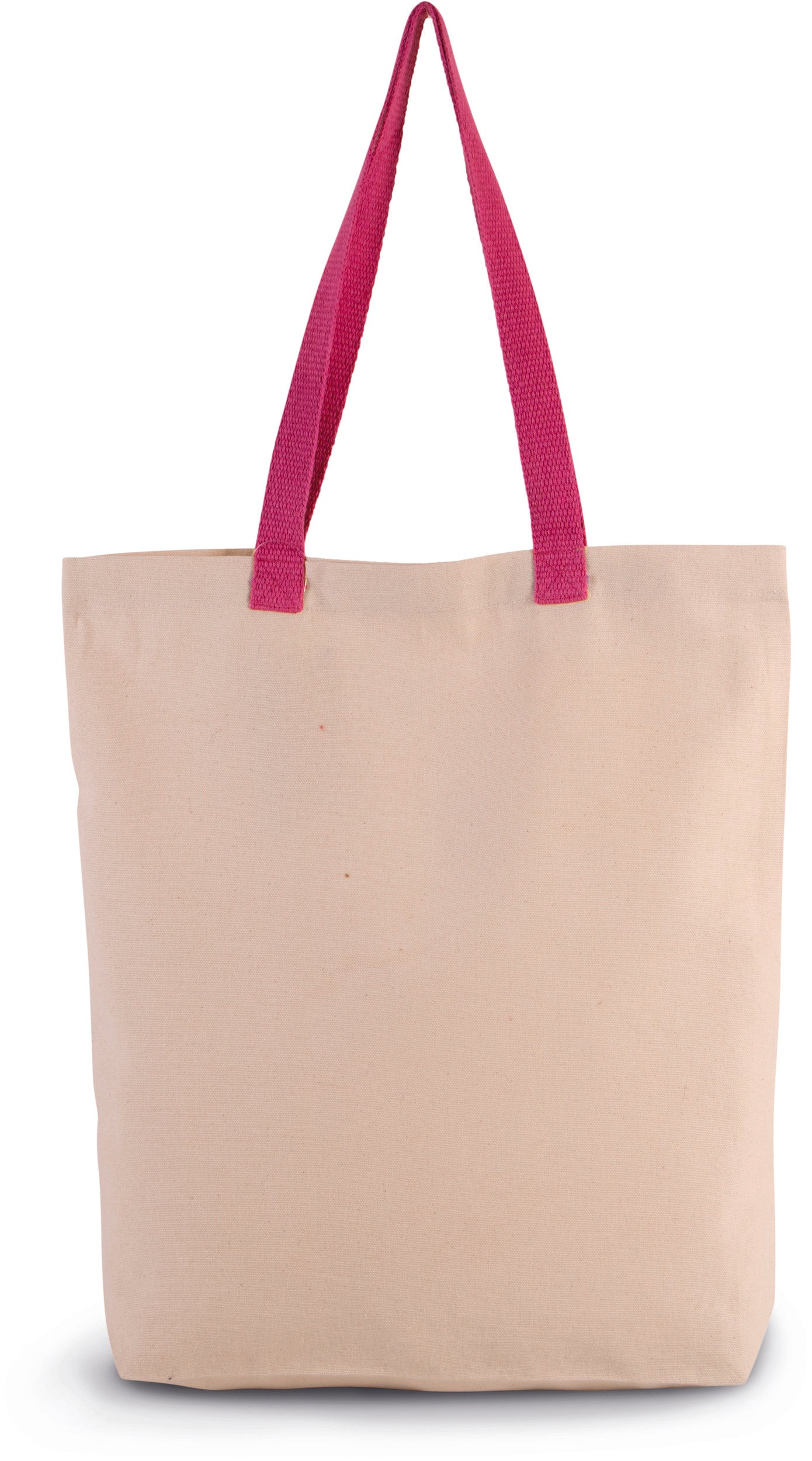 SNB0278 - BORSA SHOPPING CON SOFFIETTO E MANICO IN CONTRASTO