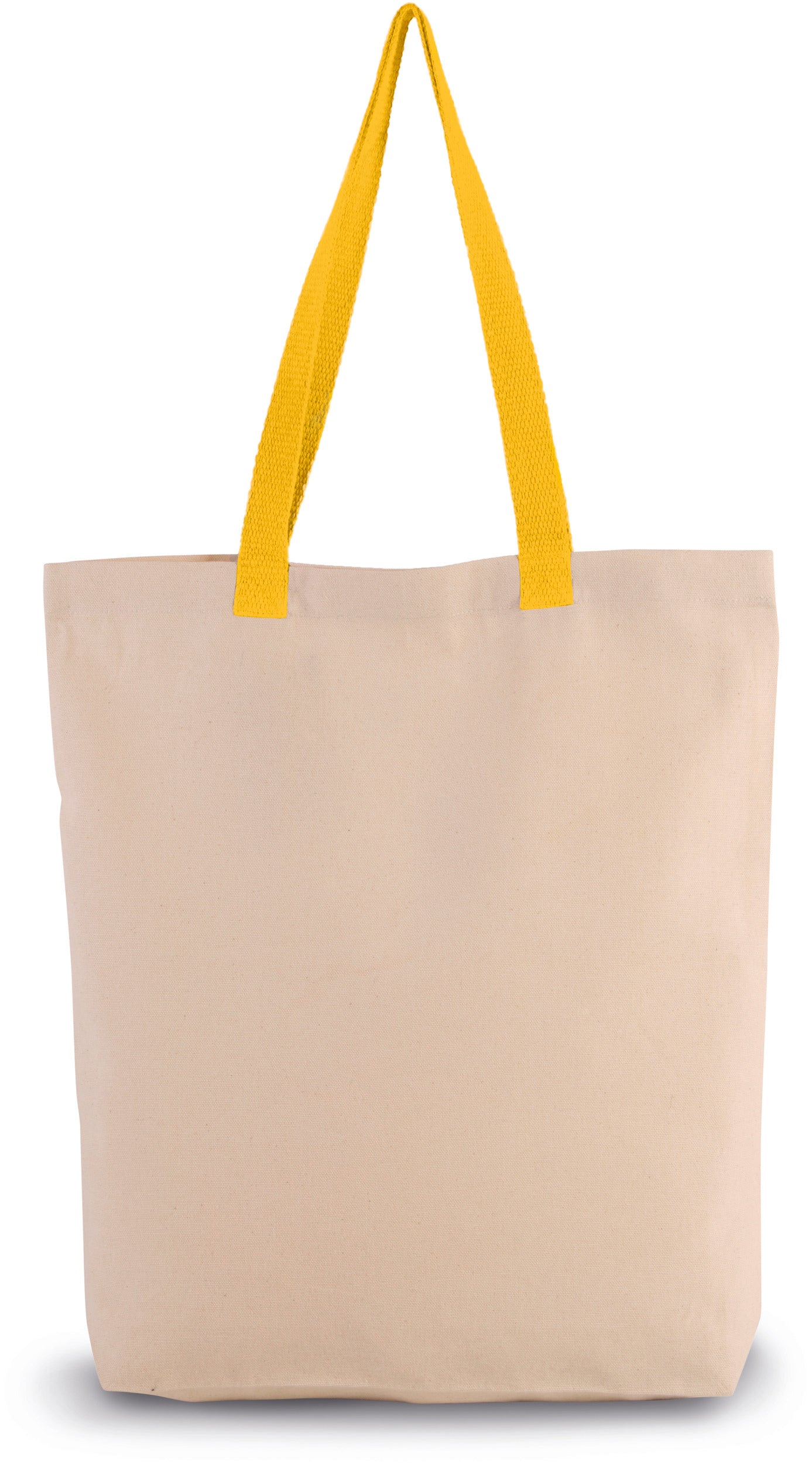 SNB0278 - BORSA SHOPPING CON SOFFIETTO E MANICO IN CONTRASTO