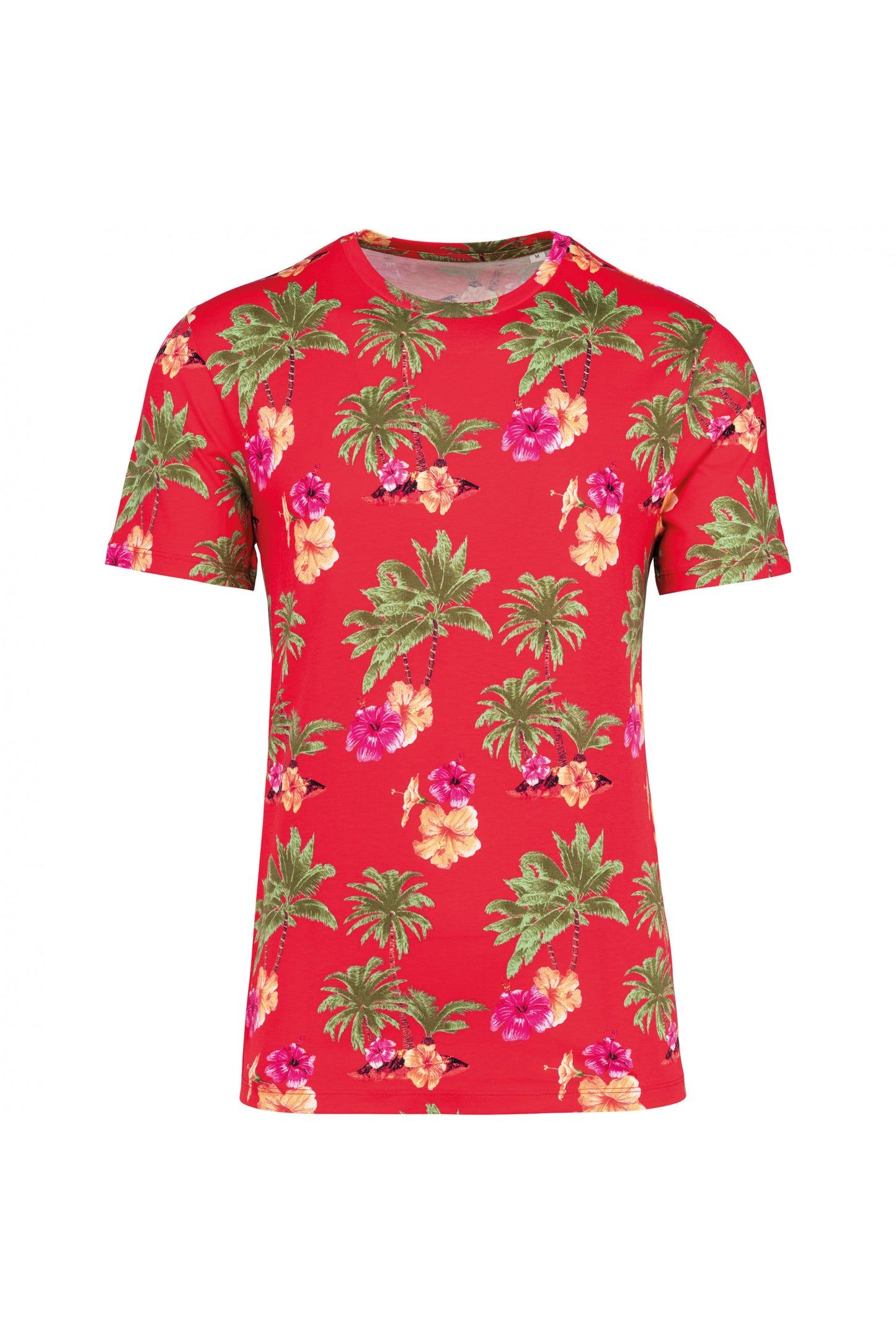 SNC350 - CAMISETA ECO CON ESTAMPADO TROPICAL