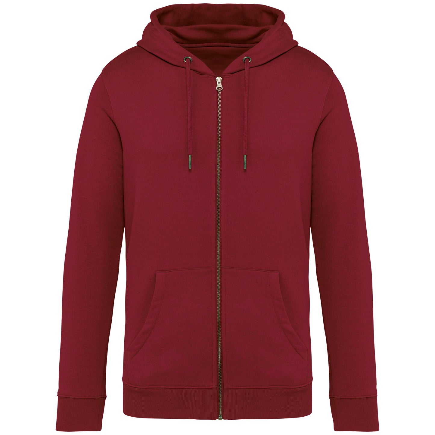 SNG402 - SWEAT-SHIRT ECO AVEC ZIPPÉE ET CAPUCHE UNISEXE