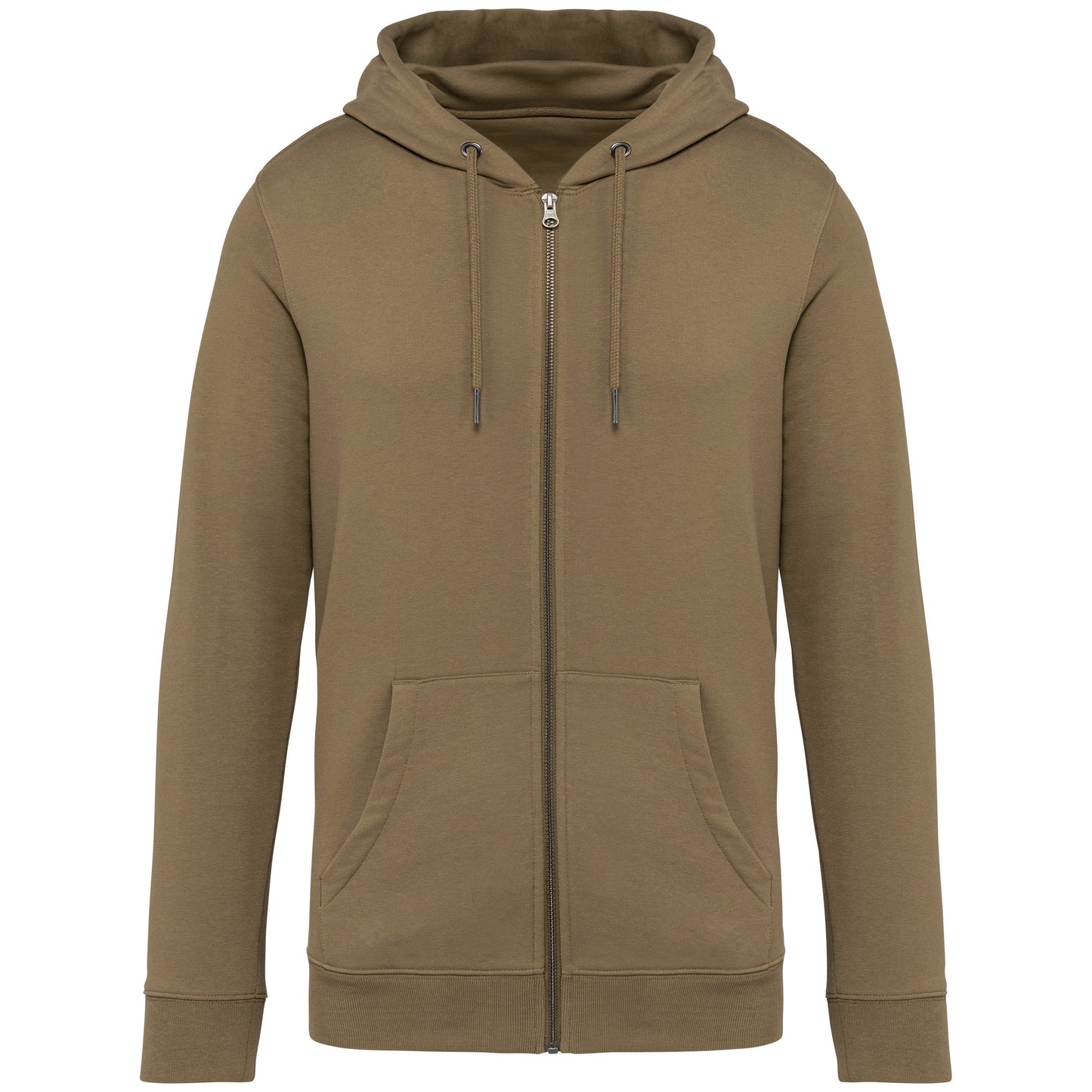 SNG402 - SWEAT-SHIRT ECO AVEC ZIPPÉE ET CAPUCHE UNISEXE