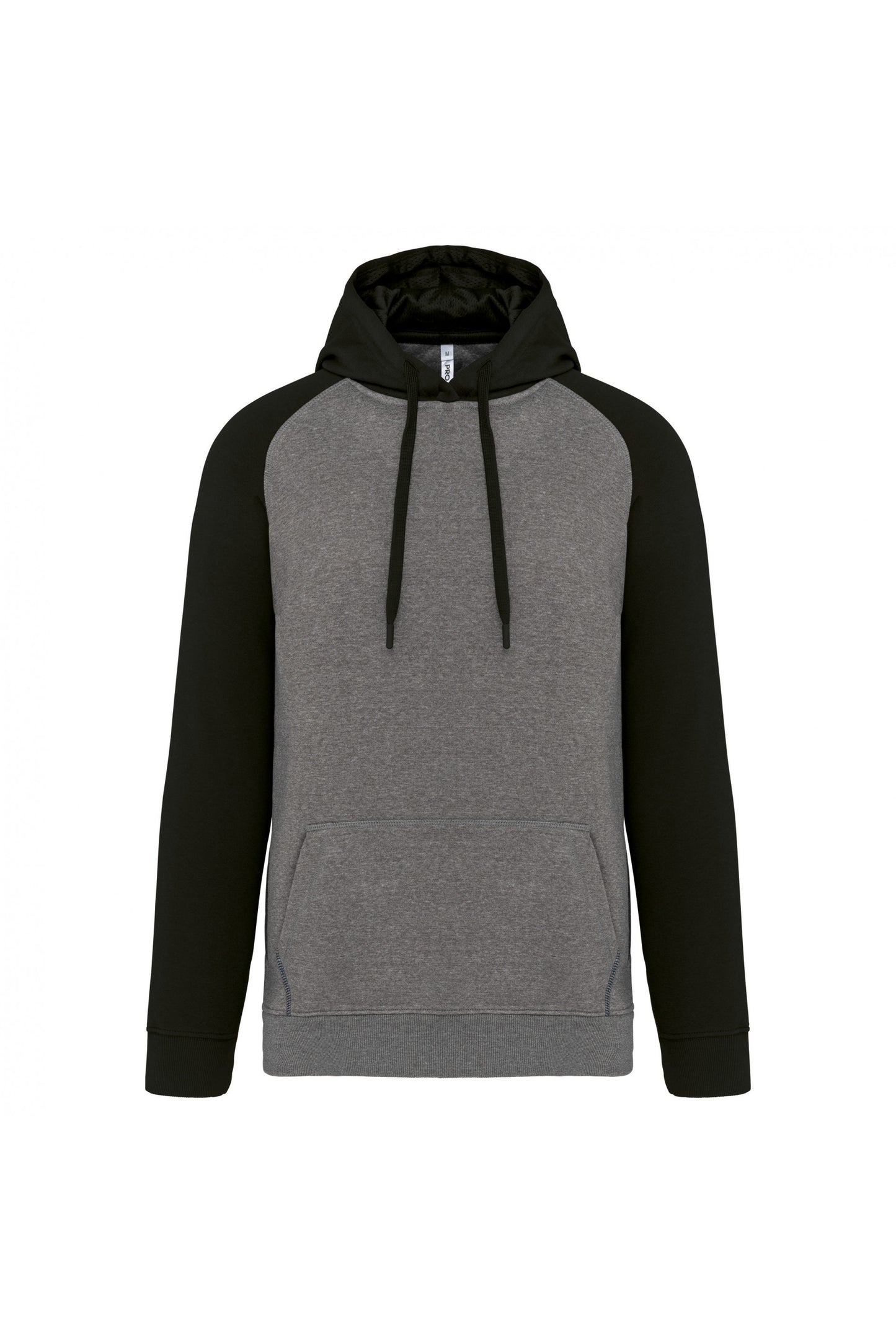 SNS369 - SUDADERA BICOLOR CON CAPUCHA