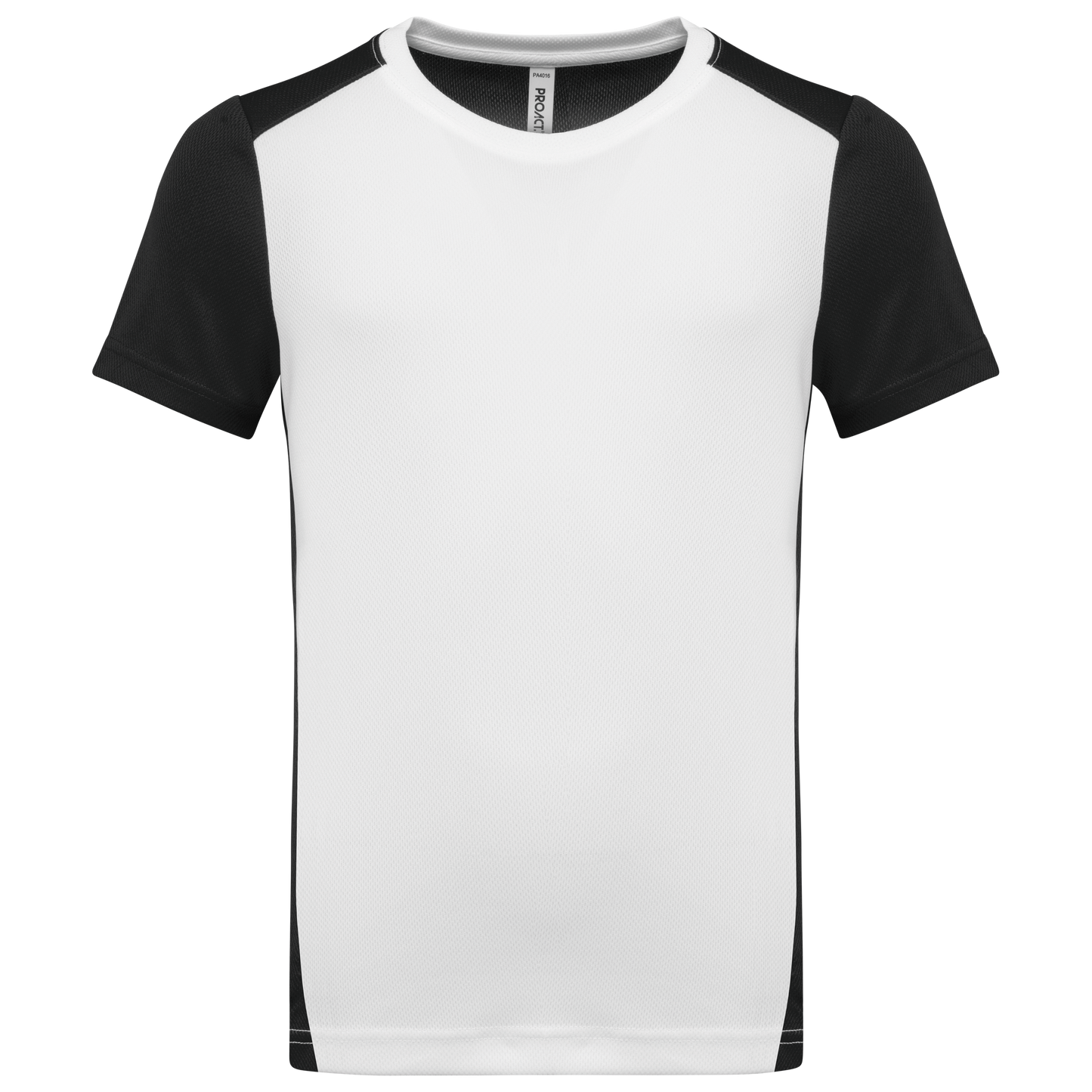 SNC4014 - T-SHIRT DE SPORT ÉCOLOGIQUE BICOLORE