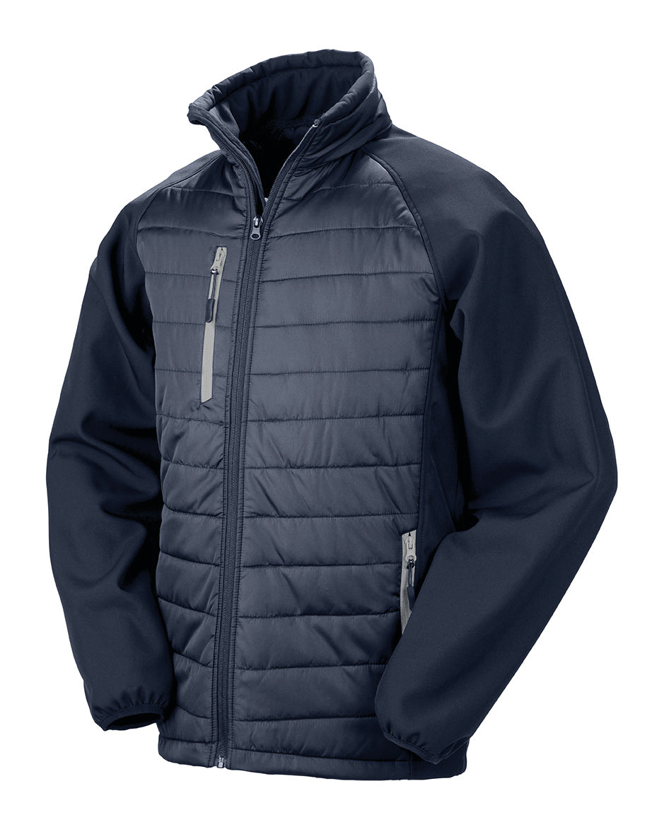 SNCH237X - VESTE SOFTSHELL REMBOURRÉE RECYCLÉE
