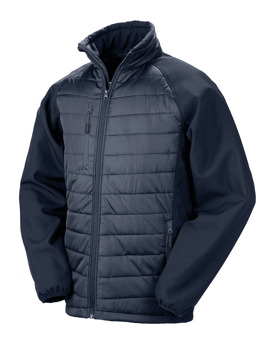 SNCH237X - VESTE SOFTSHELL REMBOURRÉE RECYCLÉE