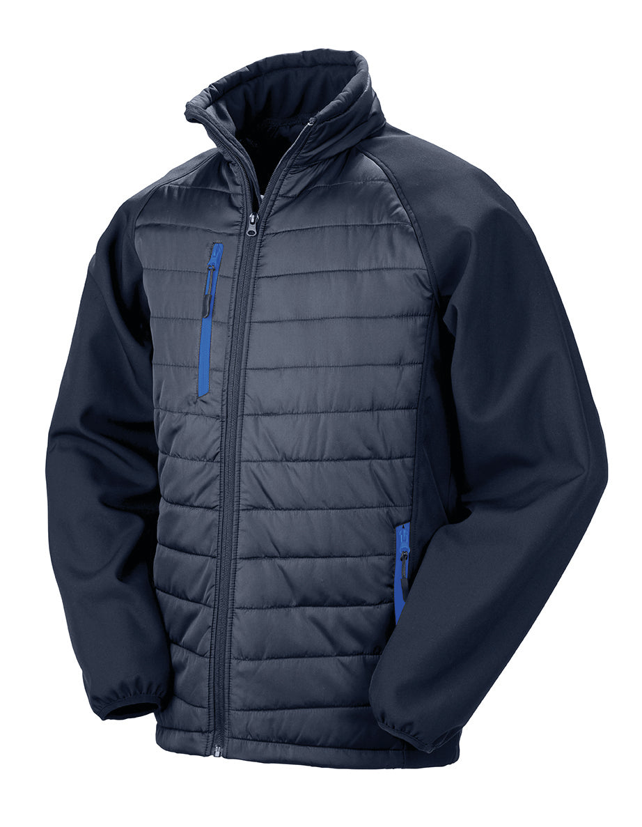 SNCH237X - VESTE SOFTSHELL REMBOURRÉE RECYCLÉE