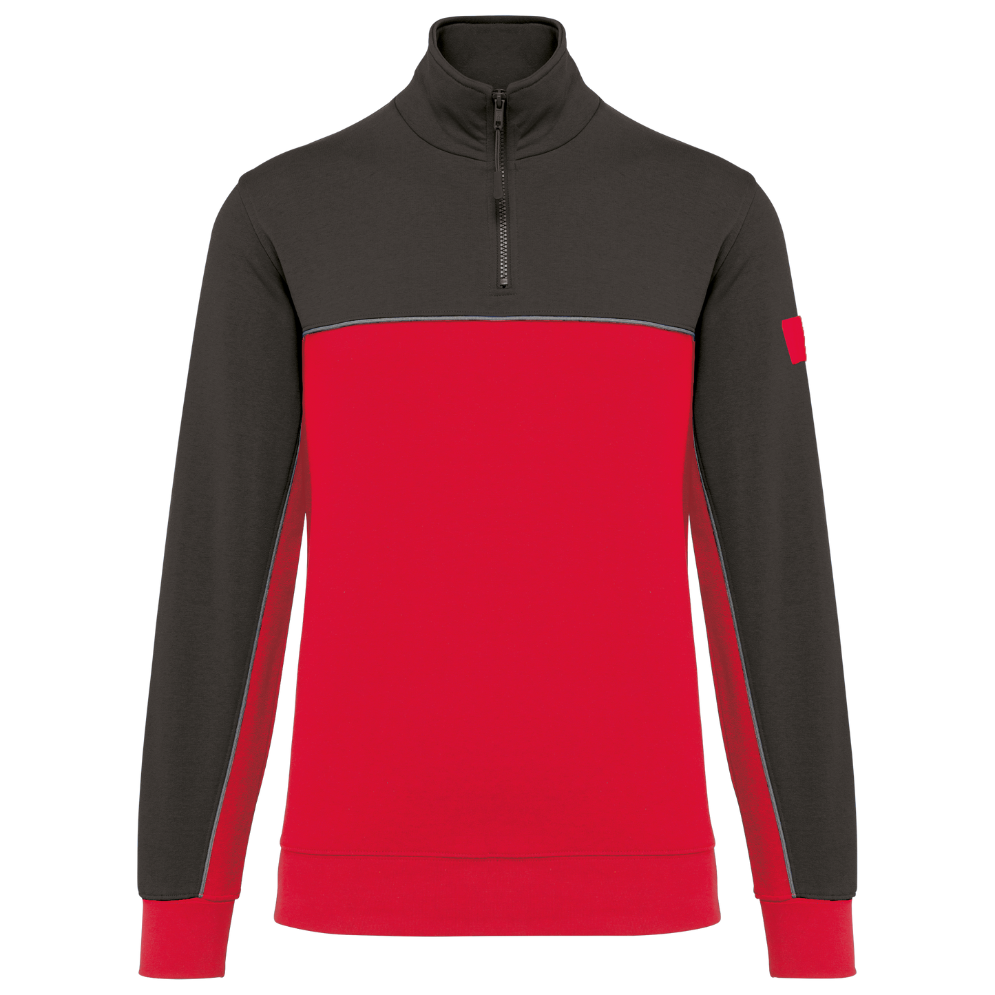 SN404 SUDADERA CUELLO CREMALLERA.UNISEX