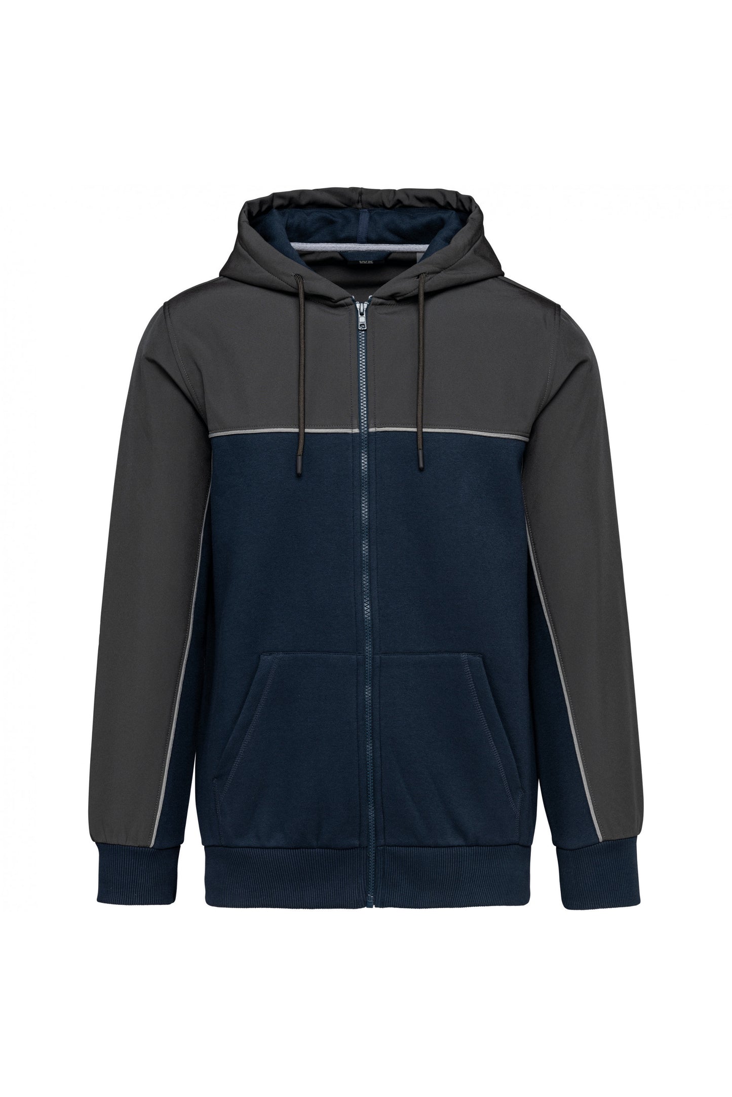 SNL410 - CHAQUETA FELPA CON CAPUCHA ECORRESPONSABLE. UNISEX