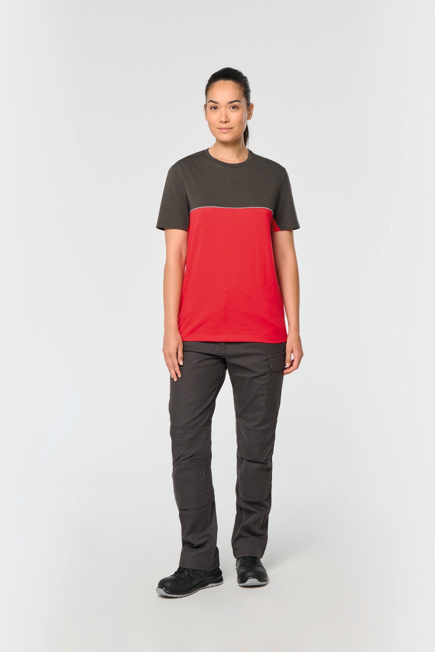 SNC304 CAMISETA BICOLOR LABORAL - UNISEX