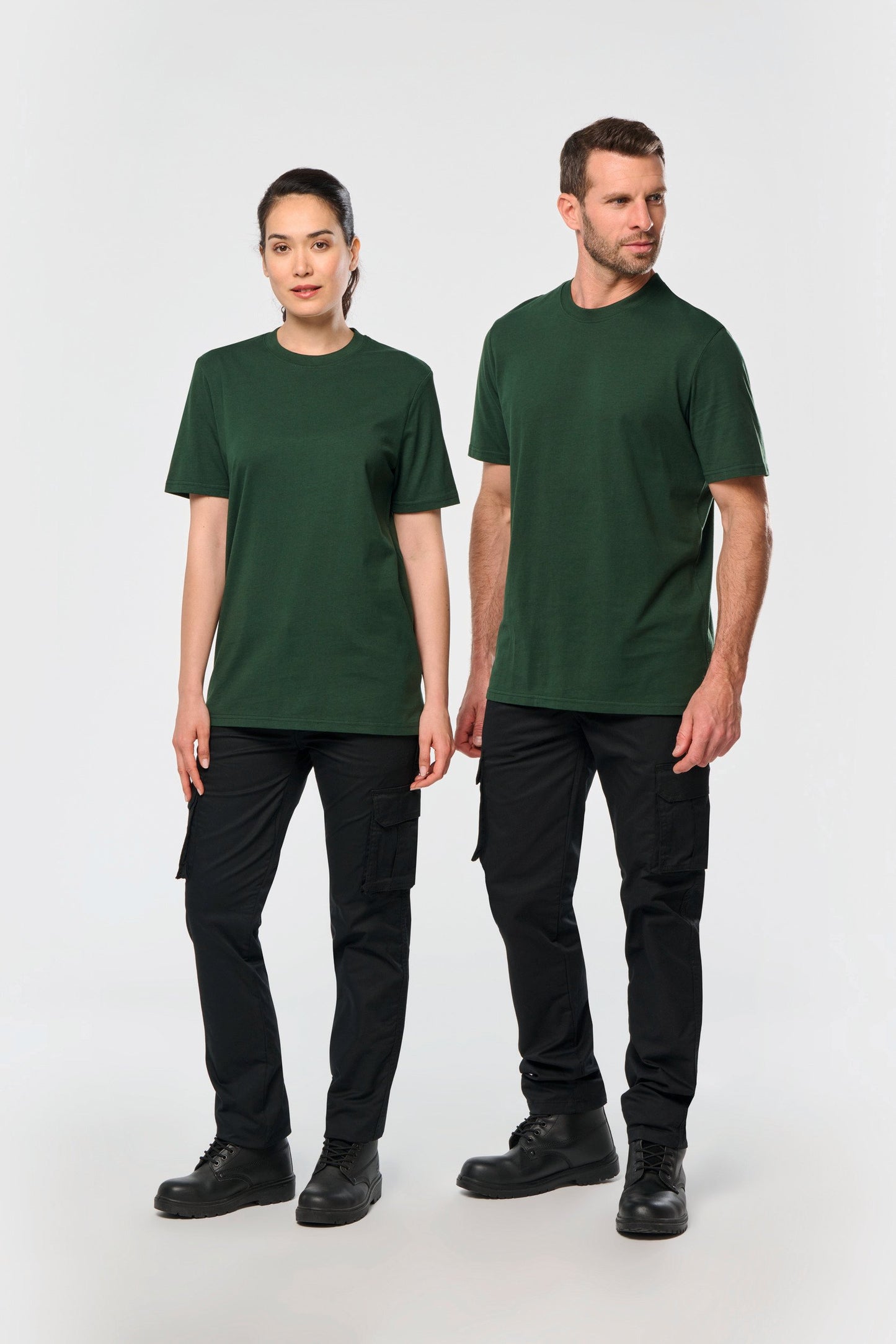 SNL305 - CAMISETA LABORAL ALGODÓN ORGÁNICO MANGA CORTA. UNISEX