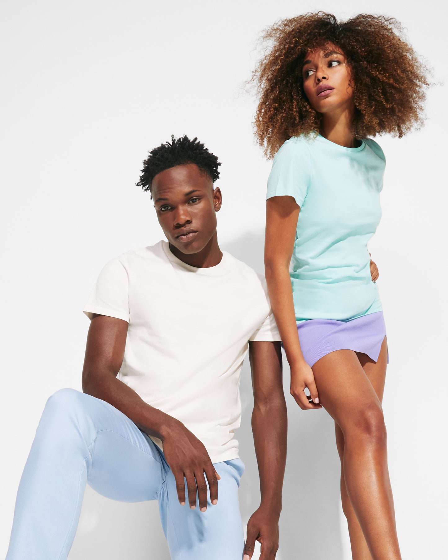 SNC6696 T-SHIRT EN COTON BIO FEMME