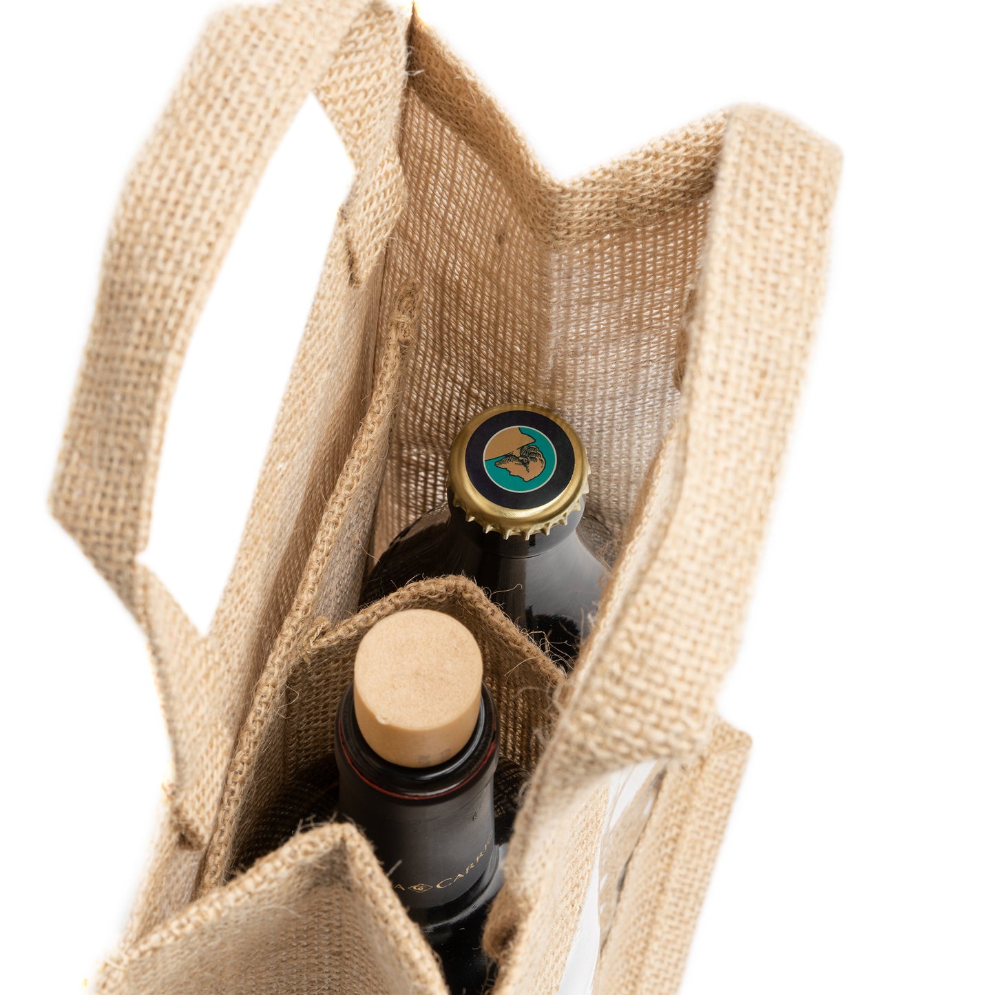 SNB7610-GRACE.BOLSA DE YUTE CON VENTANA