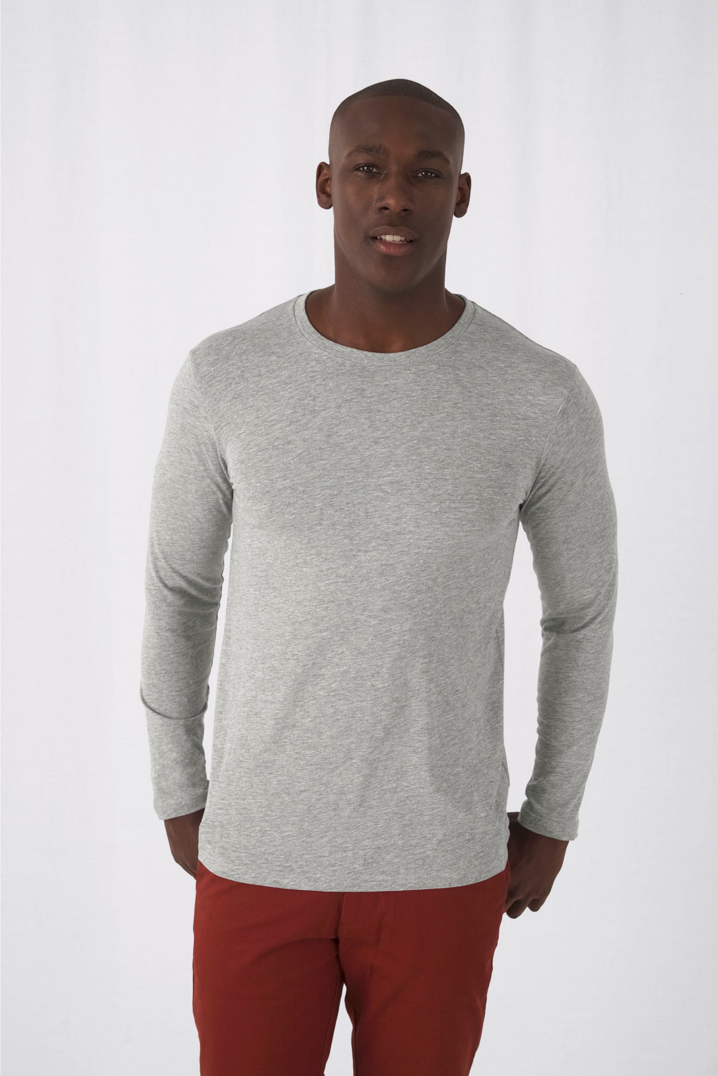 SNC070 T-SHIRT BIOLOGICA INSPIRE MANICA LUNGA.UOMO
