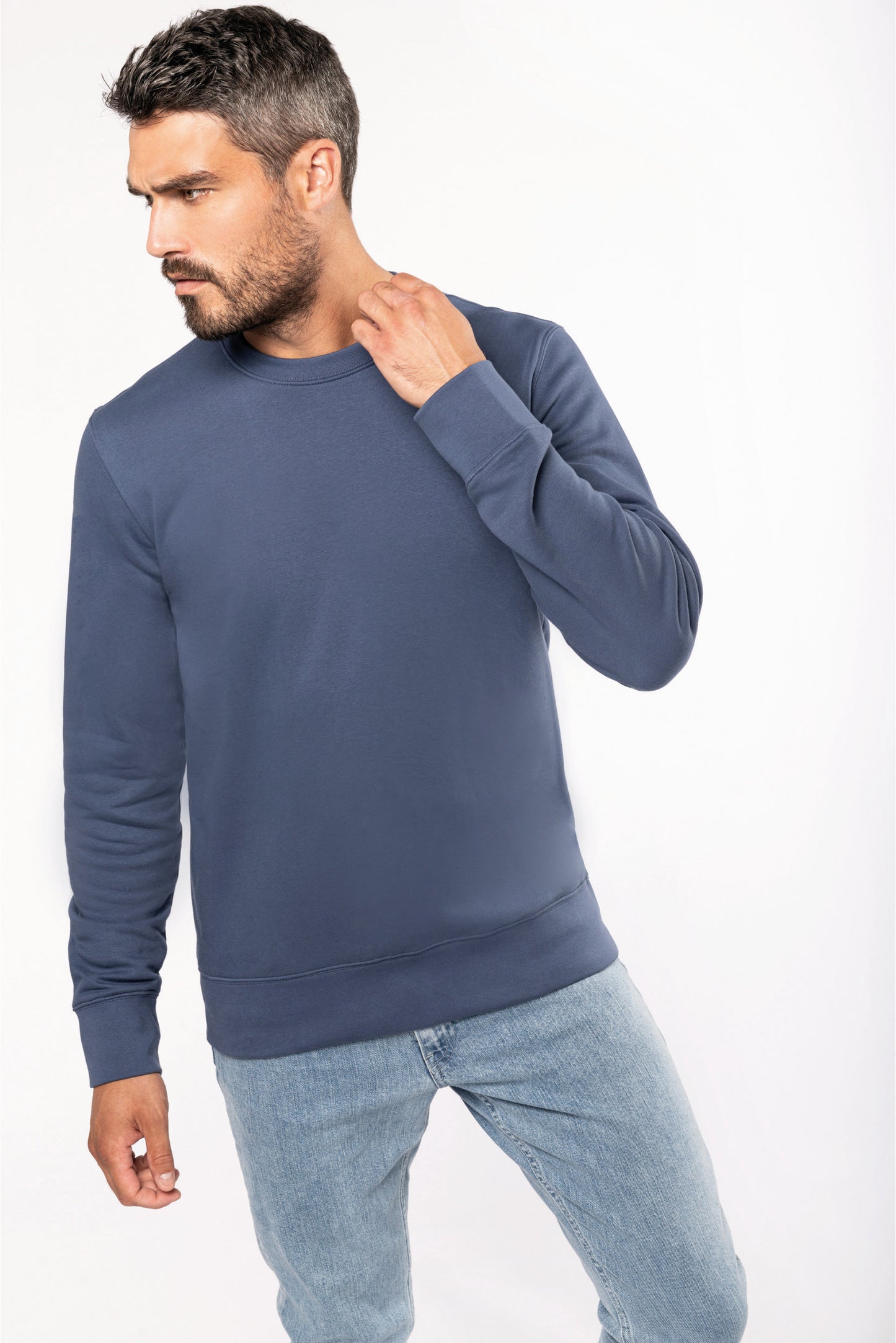SN4025 -SUDADERA DE CUELLO REDONDO.UNISEX