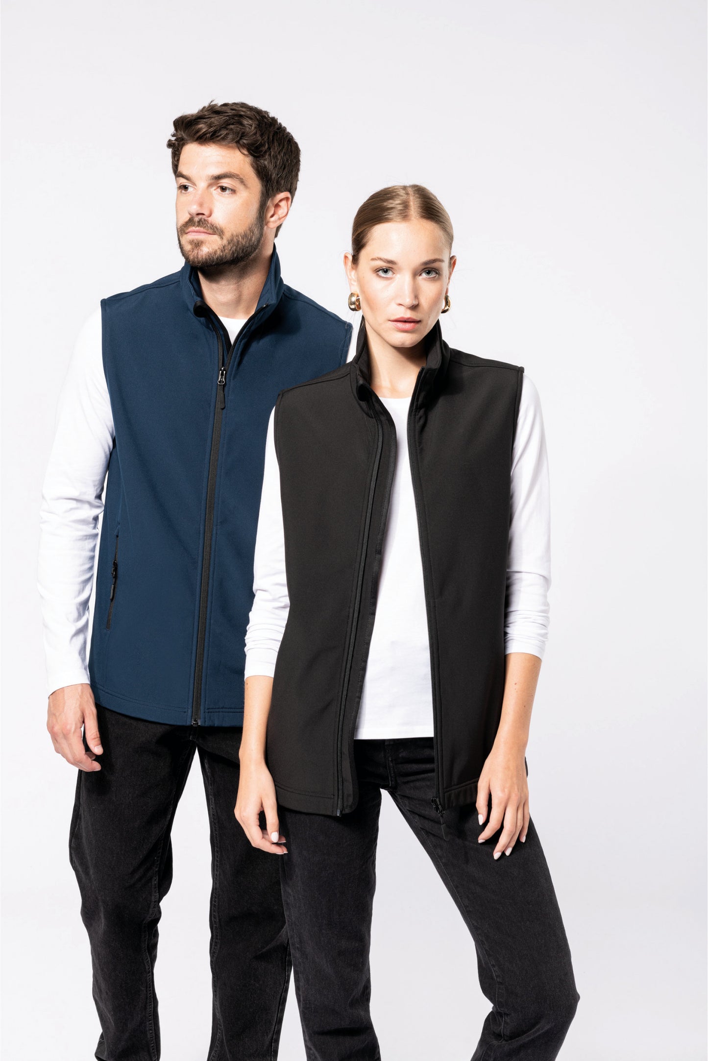 SNCH426 CHALECO SOFTSHELL-2 CAPAS-UNISEX