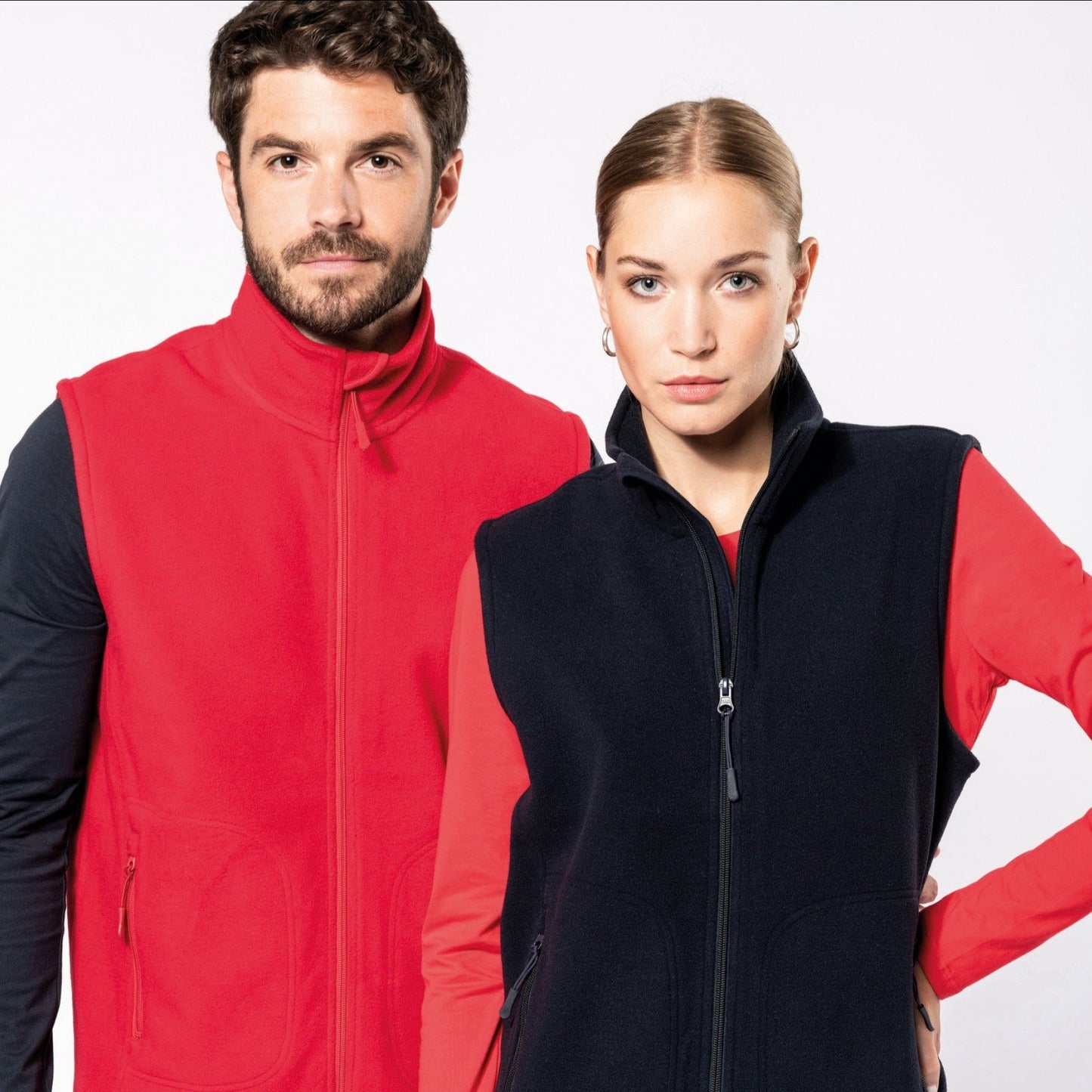 SNCH9120 - GILET IN MICROPILE RICICLATO.UNISEX