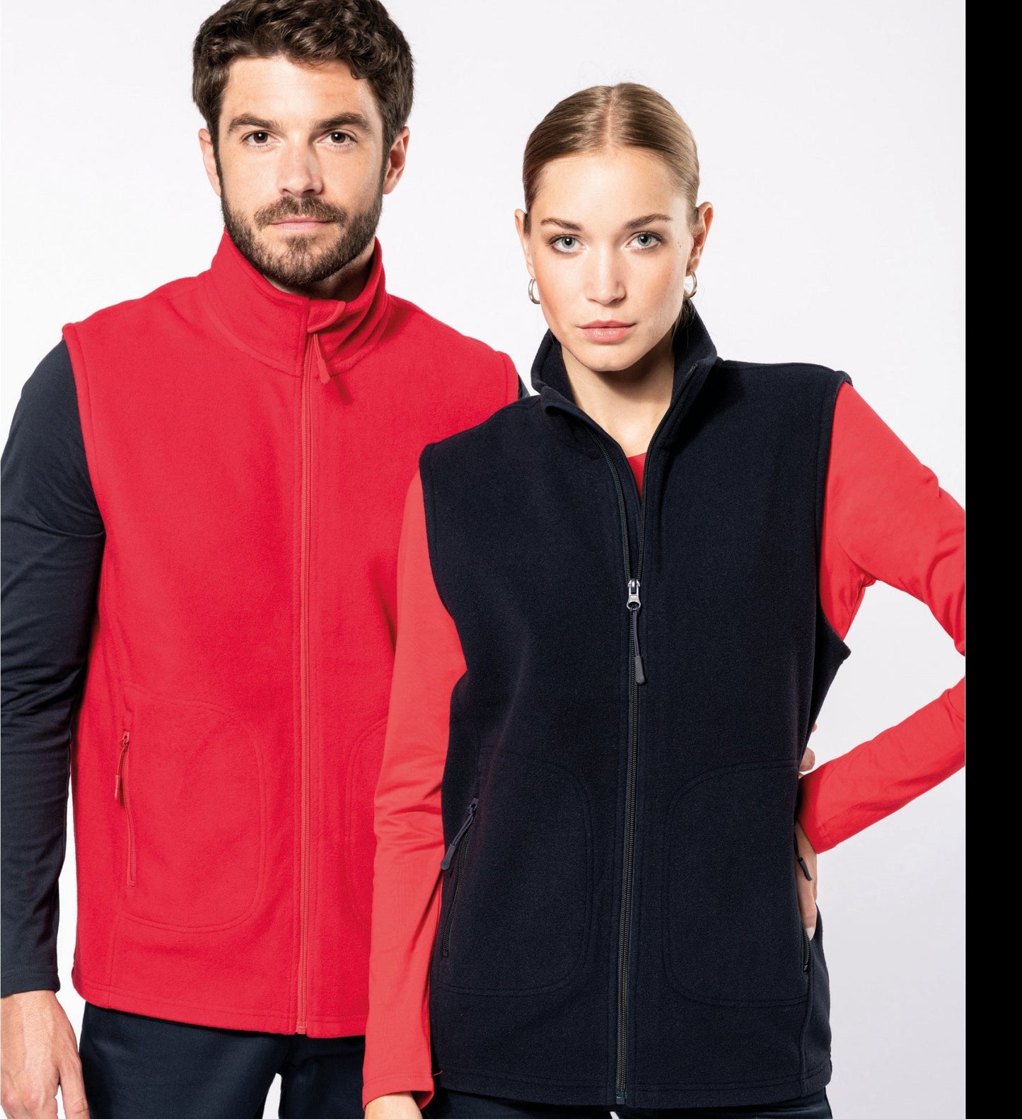 SNCH9120 - GILET IN MICROPILE RICICLATO.UNISEX