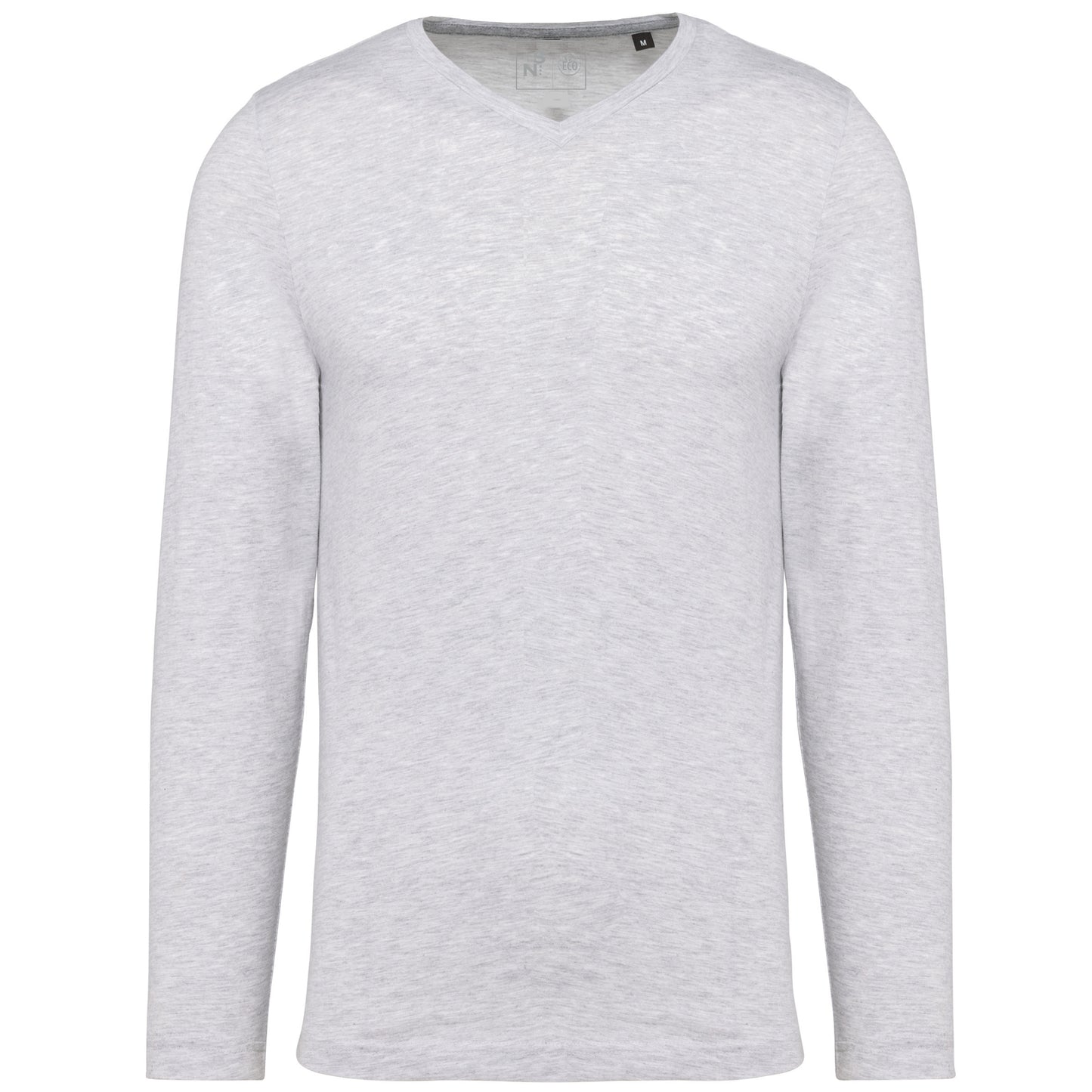 SNC358-CAMISETA DE MANGA LARGA Y CUELLO DE PICO DE HOMBRE
