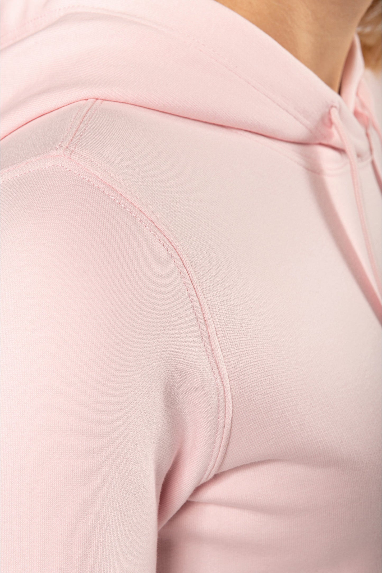 SN4028 - FELPA DA DONNA ECO-RESPONSABILE CON CAPPUCCIO