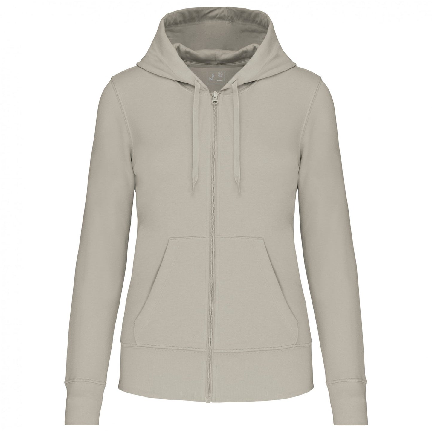 SN4031 SUDADERA CON CAPUCHA Y CREMALLERA.MUJER