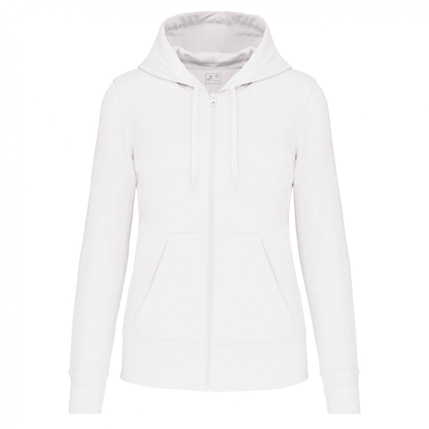 SN4031 SUDADERA CON CAPUCHA Y CREMALLERA.MUJER